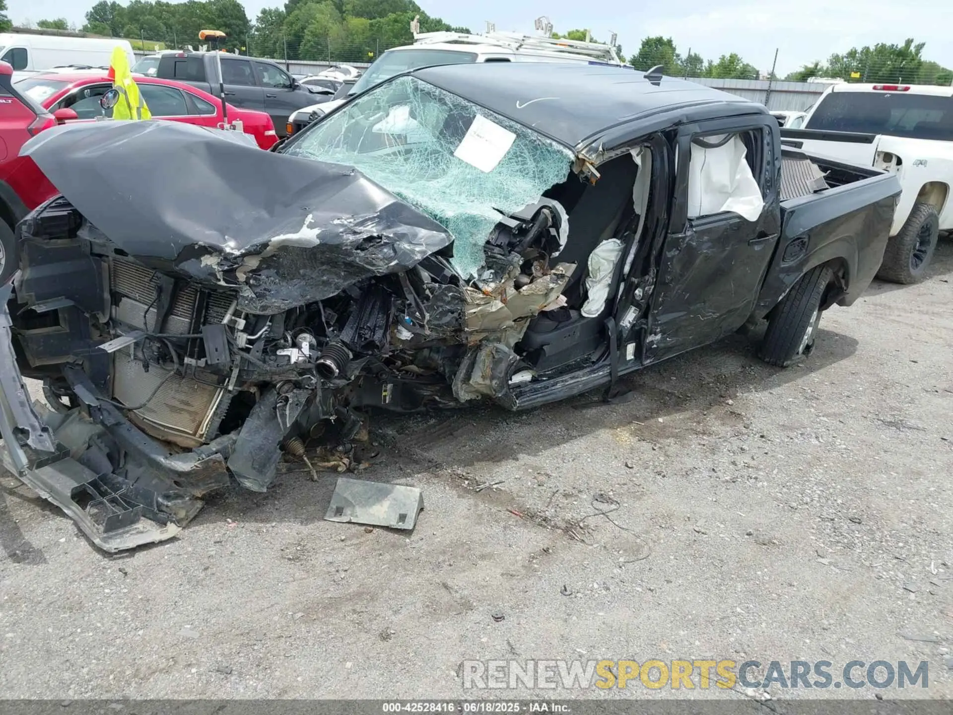 2 Photograph of a damaged car 1N6ED1EKXNN670821 NISSAN FRONTIER 2022
