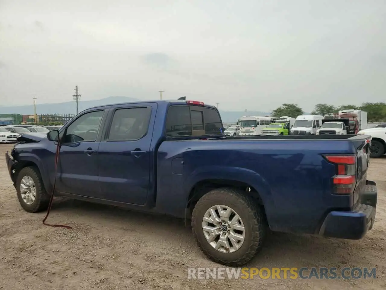 2 Photograph of a damaged car 1N6ED1FJ4NN612919 NISSAN FRONTIER 2022