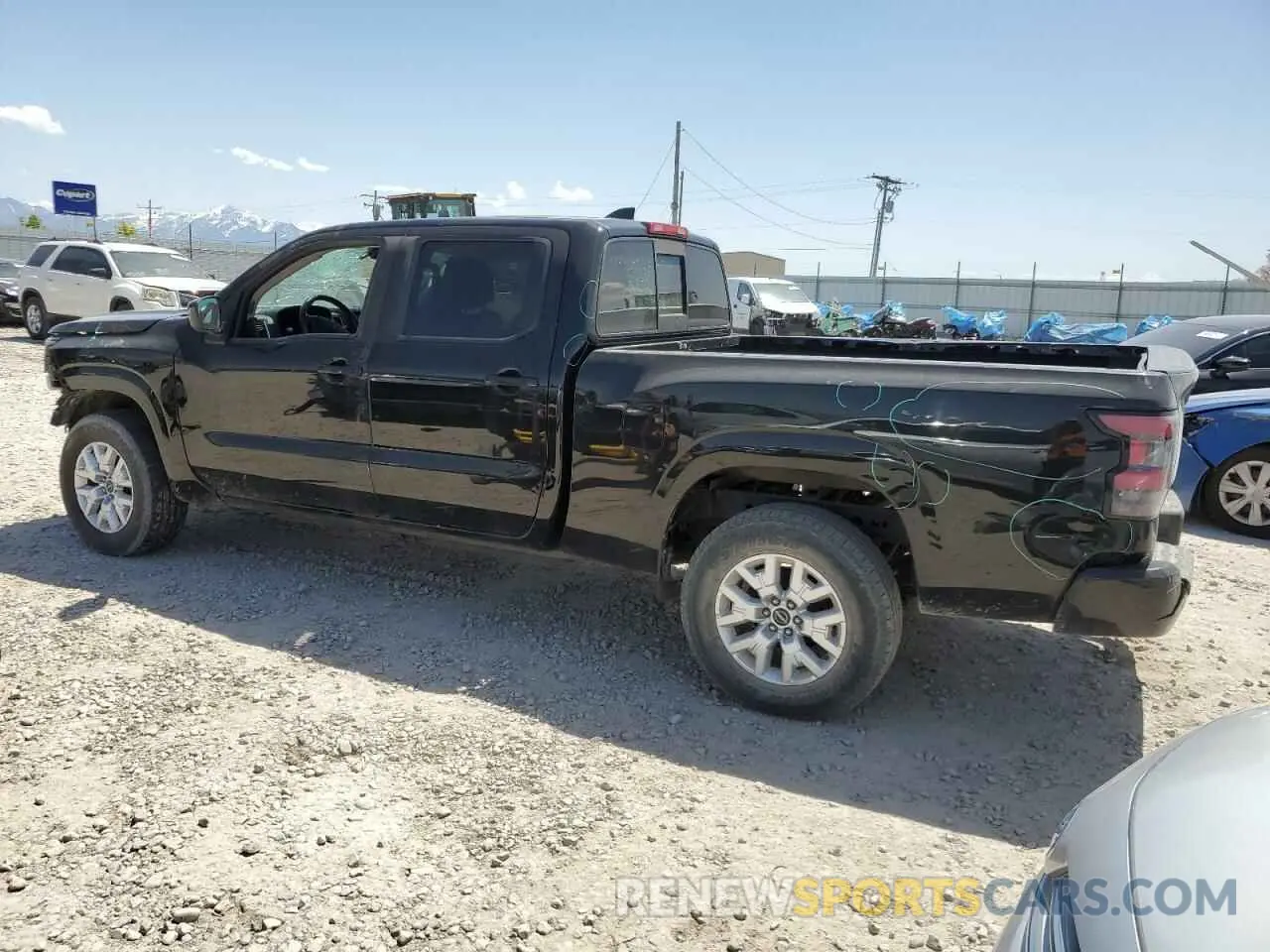 2 Photograph of a damaged car 1N6ED1FK1NN612790 NISSAN FRONTIER 2022