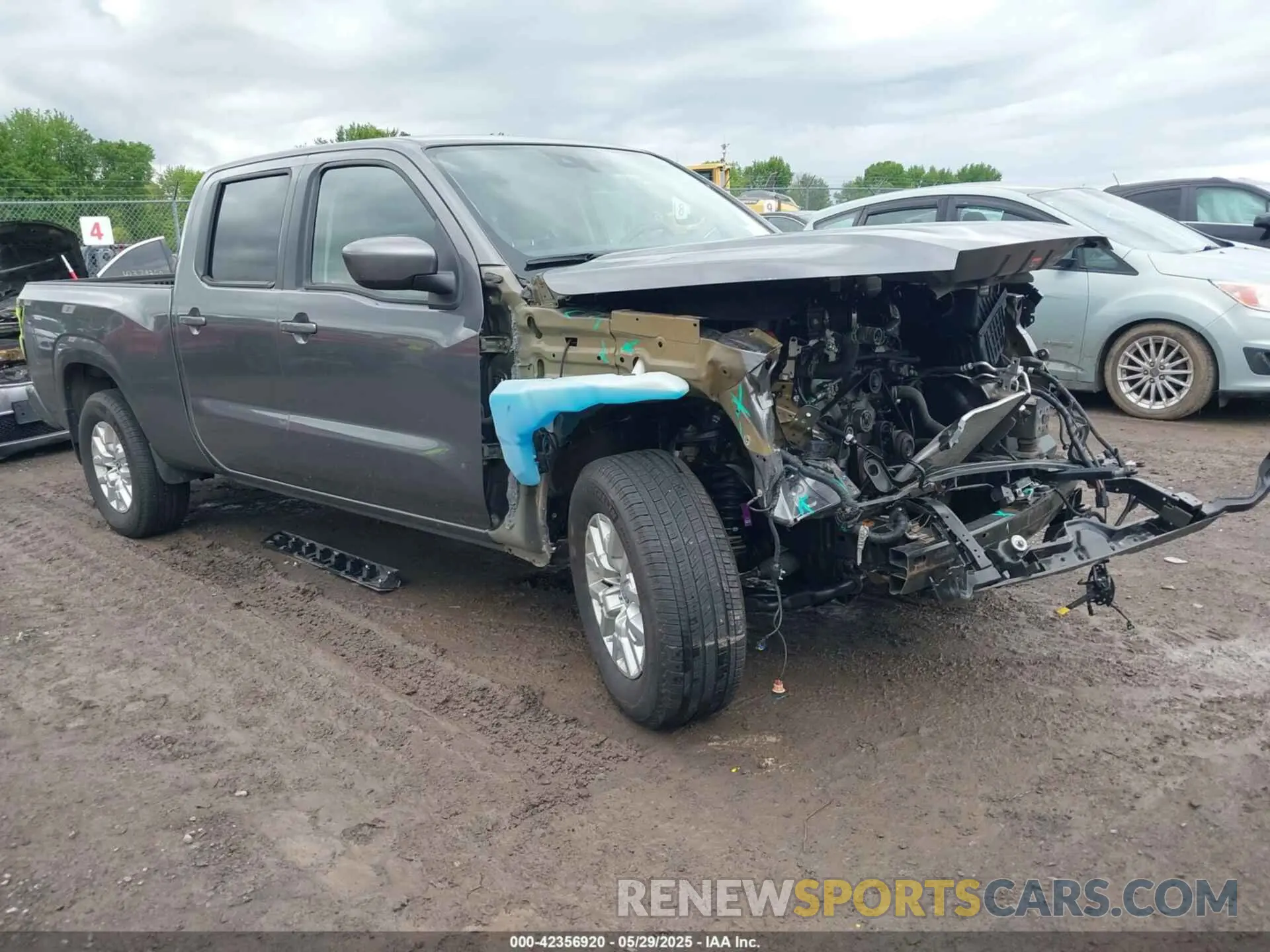 1 Photograph of a damaged car 1N6ED1FK5NN646327 NISSAN FRONTIER 2022