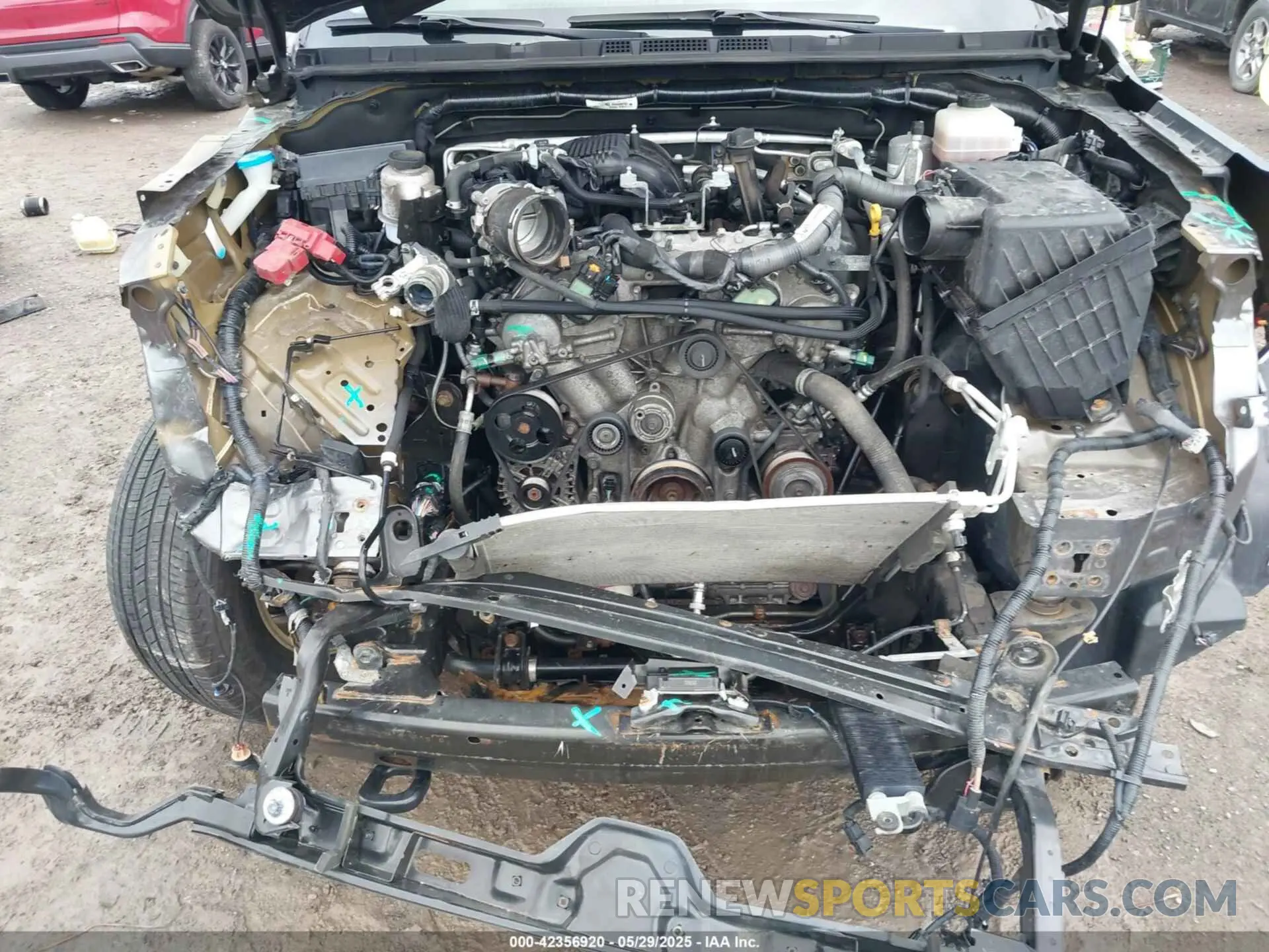 10 Photograph of a damaged car 1N6ED1FK5NN646327 NISSAN FRONTIER 2022