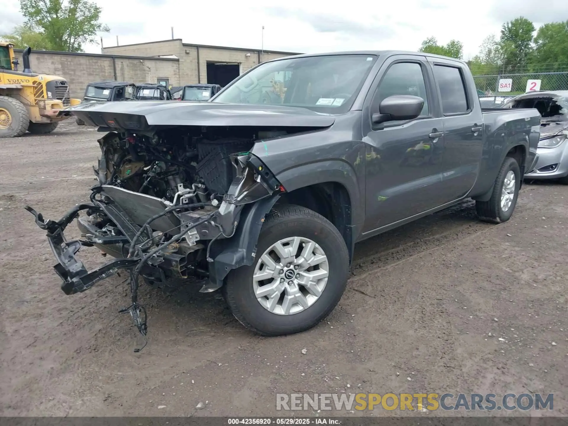 2 Photograph of a damaged car 1N6ED1FK5NN646327 NISSAN FRONTIER 2022