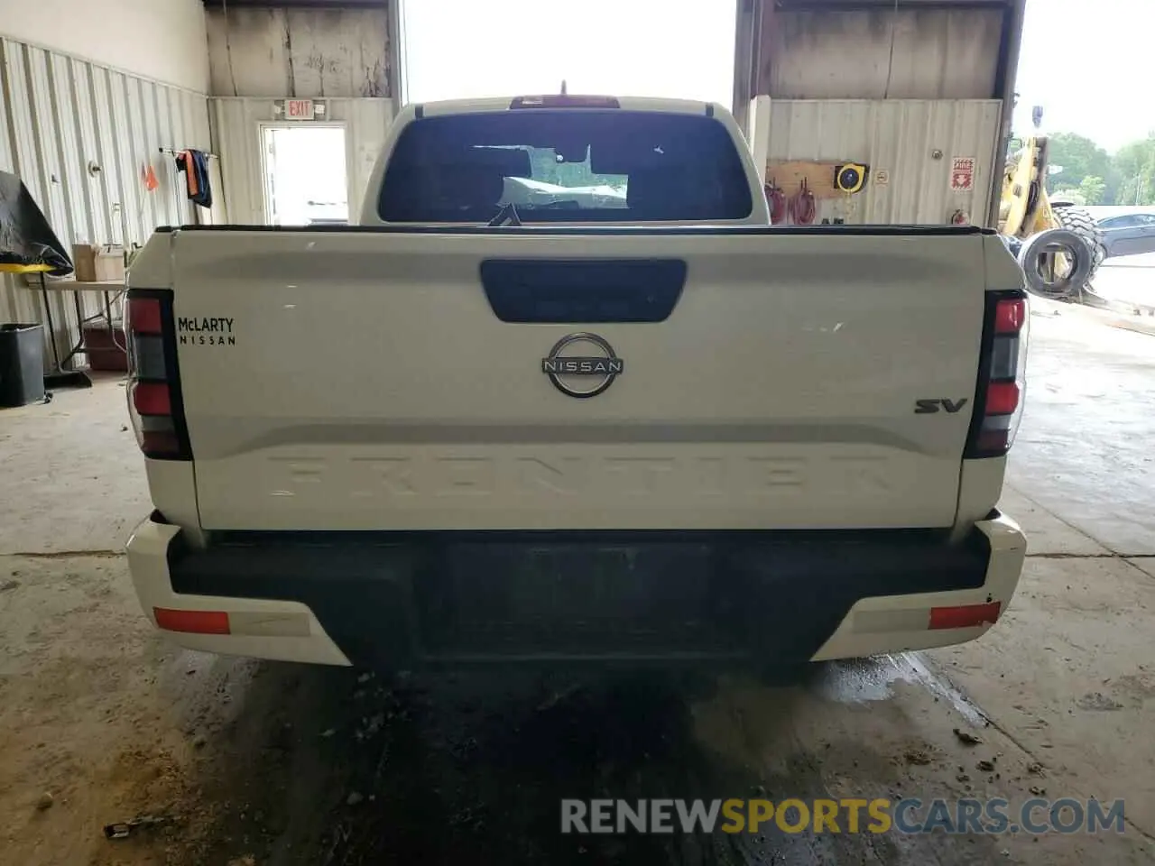 6 Photograph of a damaged car 1N6ED1CL1PN647040 NISSAN FRONTIER 2023