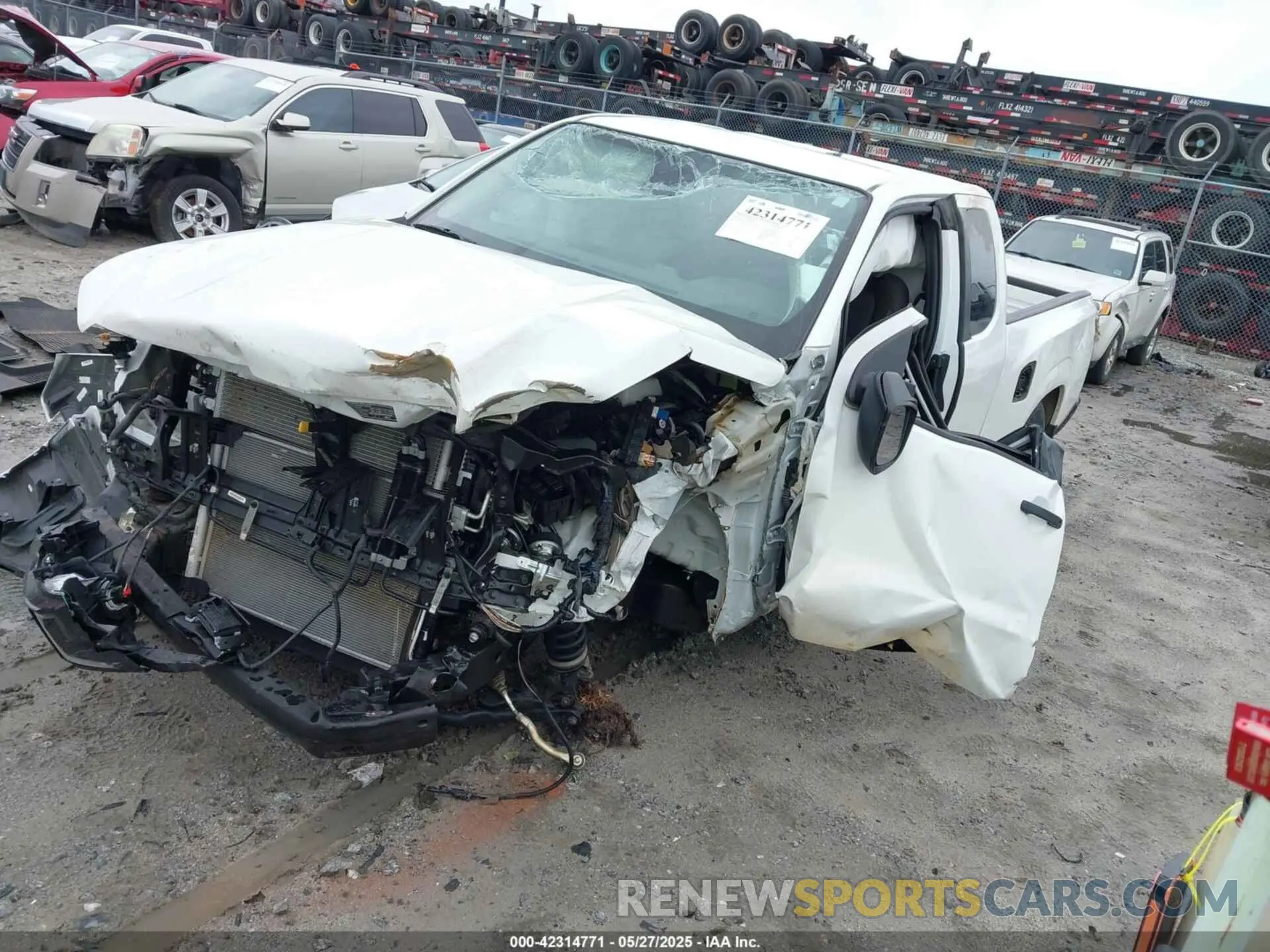 2 Photograph of a damaged car 1N6ED1CL4PN640227 NISSAN FRONTIER 2023