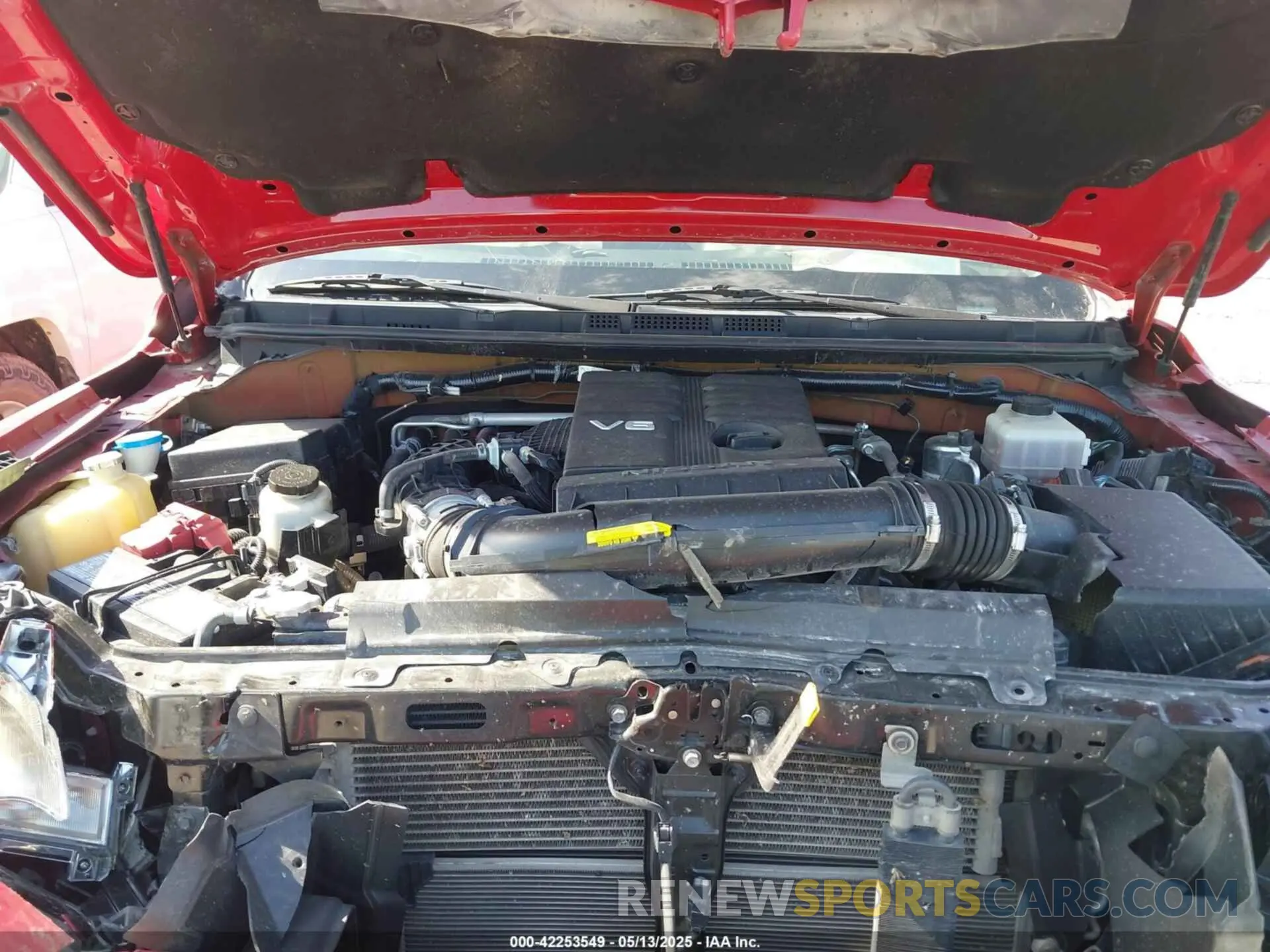 10 Photograph of a damaged car 1N6ED1CL6PN602658 NISSAN FRONTIER 2023