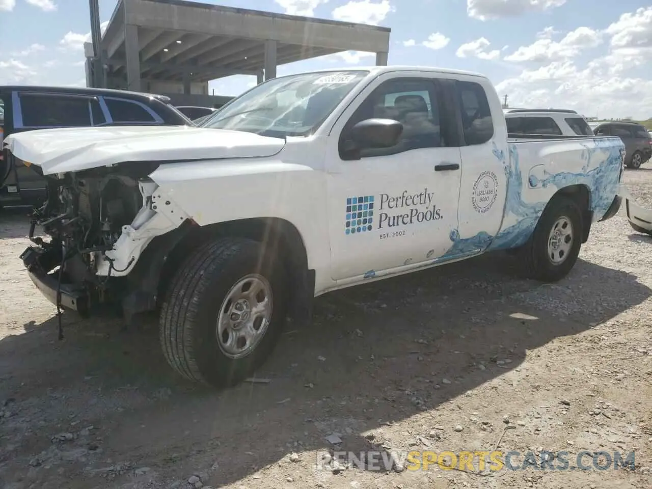 1 Photograph of a damaged car 1N6ED1CL8PN648346 NISSAN FRONTIER 2023