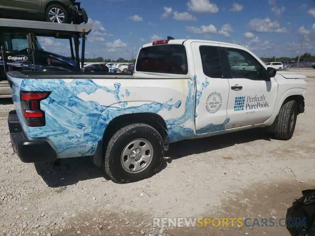 3 Photograph of a damaged car 1N6ED1CL8PN648346 NISSAN FRONTIER 2023