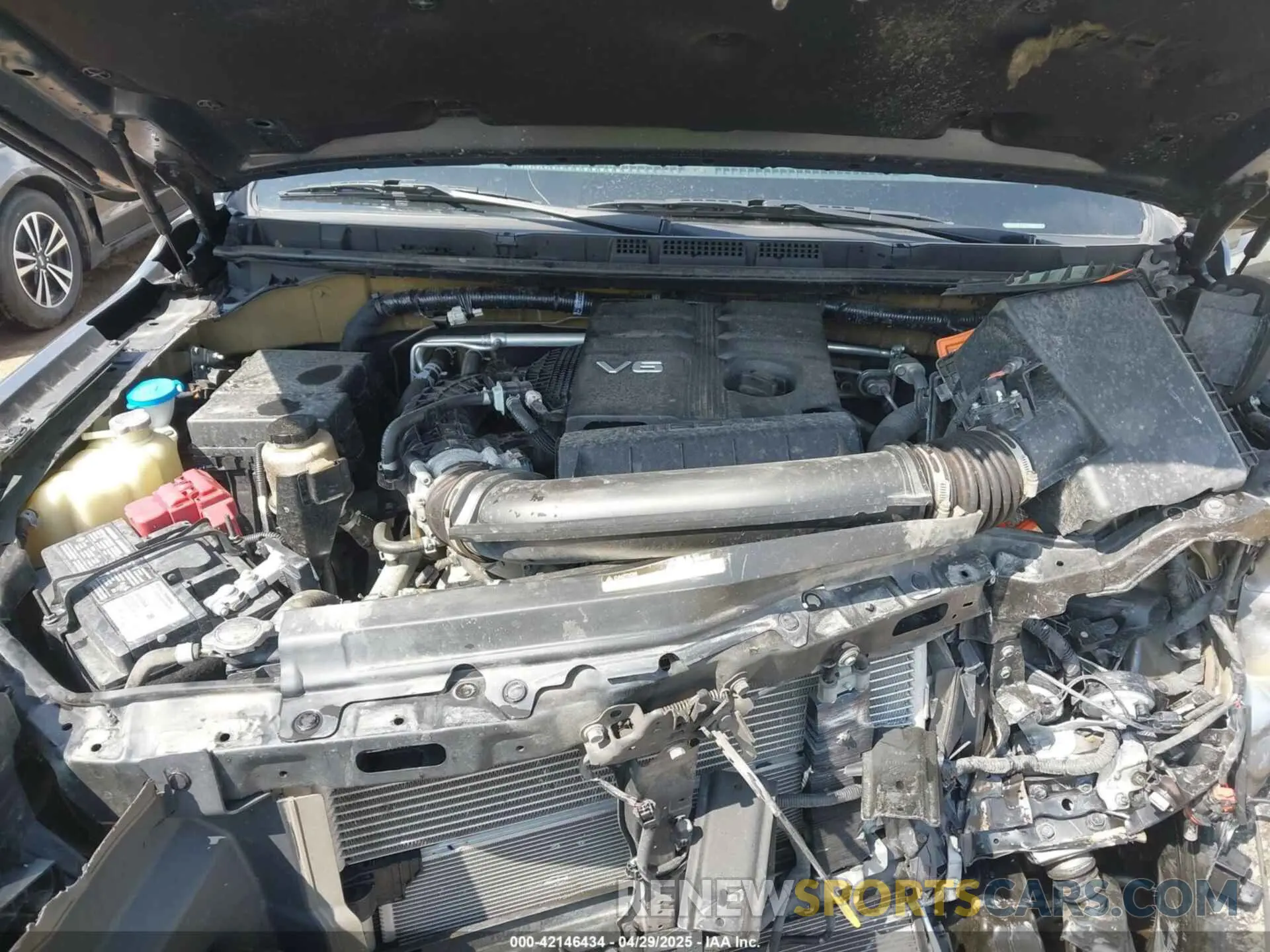 10 Photograph of a damaged car 1N6ED1CM6PN622241 NISSAN FRONTIER 2023