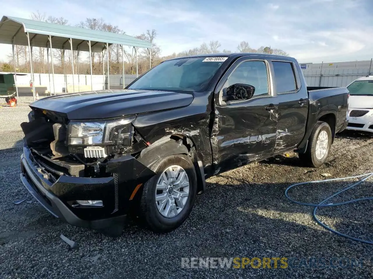 1 Photograph of a damaged car 1N6ED1EJ1PN604832 NISSAN FRONTIER 2023