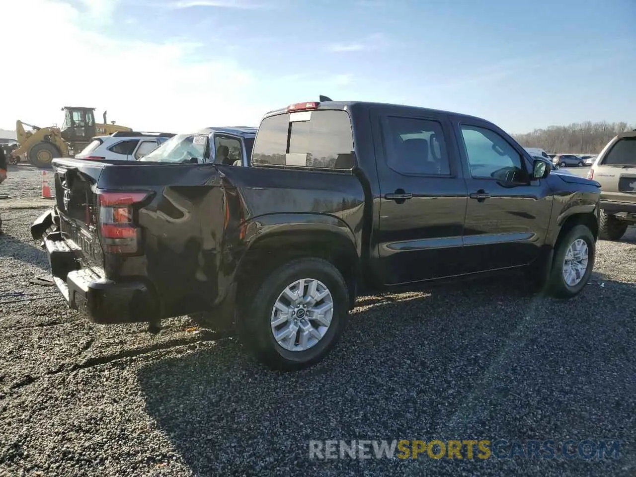 3 Photograph of a damaged car 1N6ED1EJ1PN604832 NISSAN FRONTIER 2023