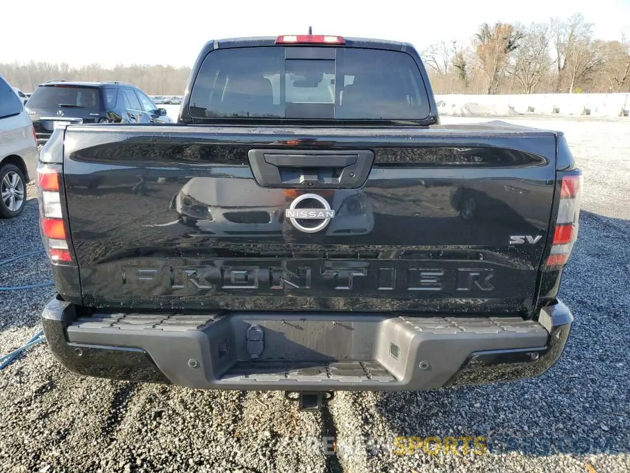 6 Photograph of a damaged car 1N6ED1EJ1PN604832 NISSAN FRONTIER 2023