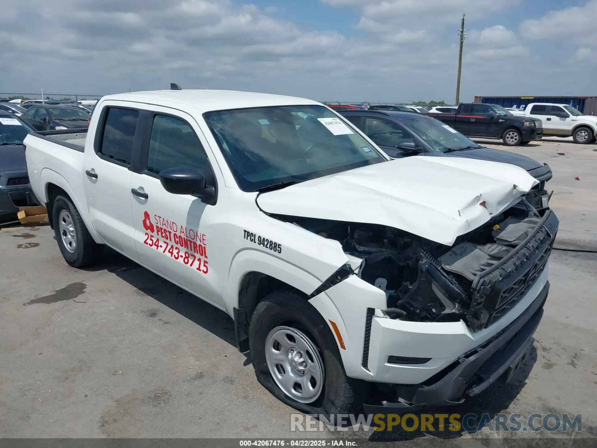 1 Photograph of a damaged car 1N6ED1EJ1PN624532 NISSAN FRONTIER 2023