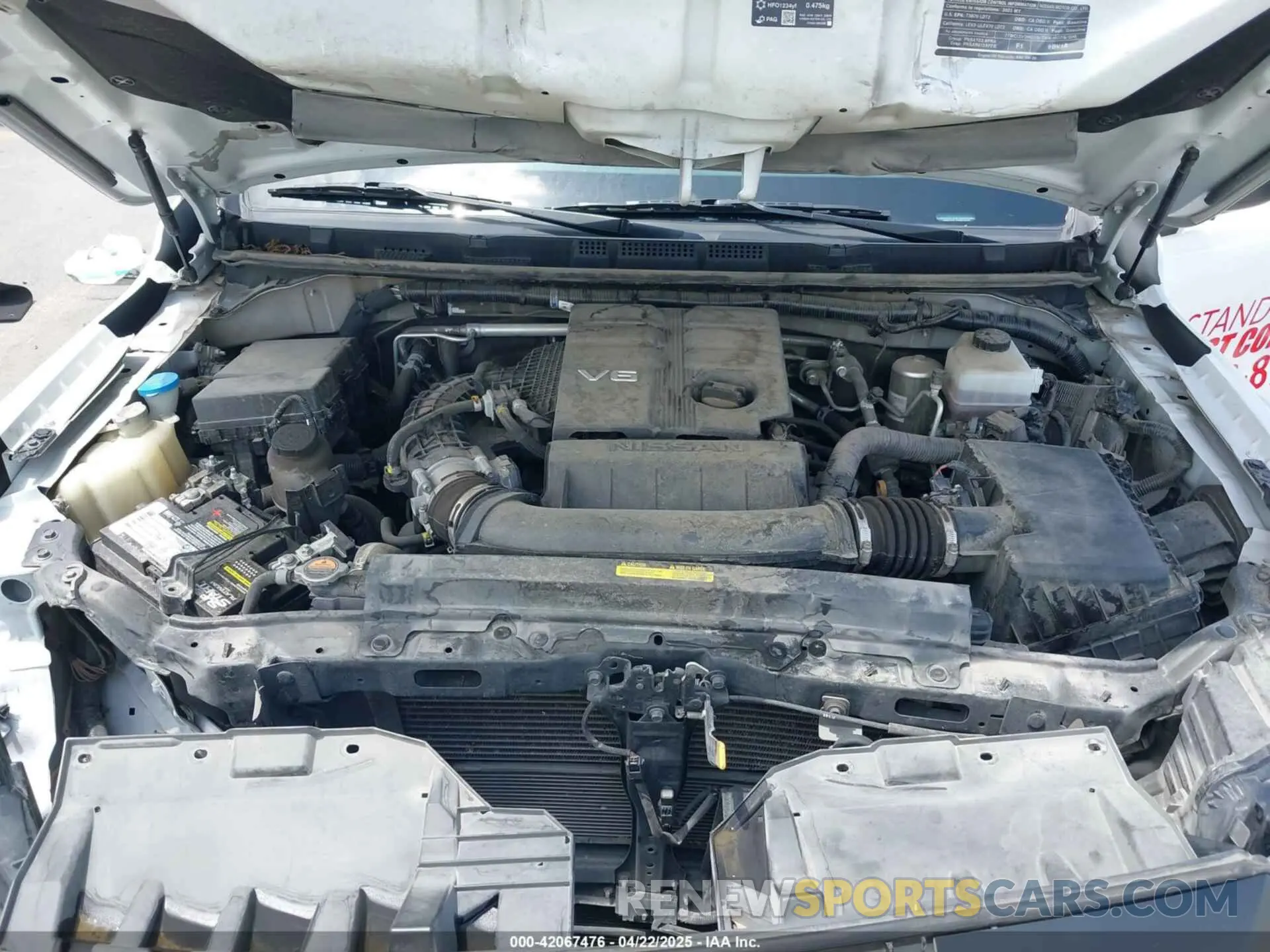 10 Photograph of a damaged car 1N6ED1EJ1PN624532 NISSAN FRONTIER 2023