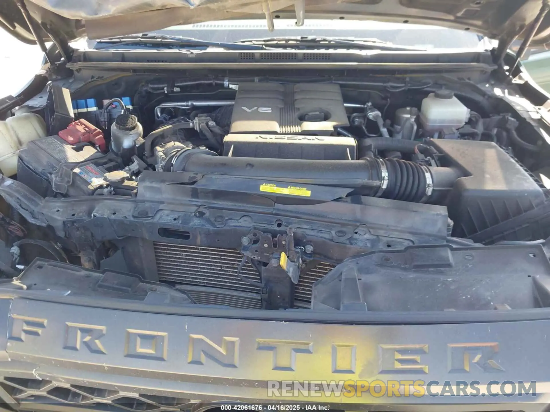 10 Photograph of a damaged car 1N6ED1EJ2PN620439 NISSAN FRONTIER 2023