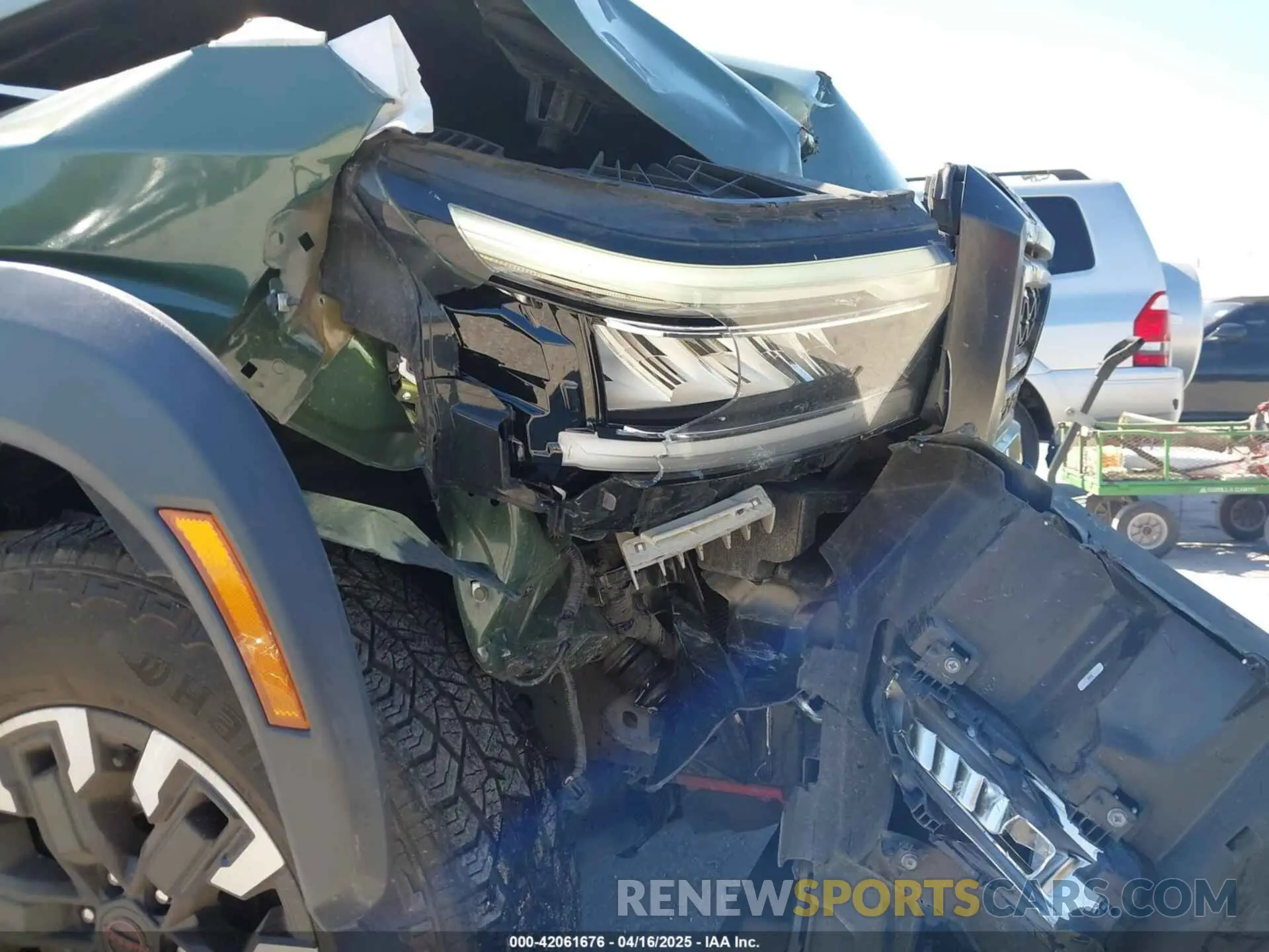 17 Photograph of a damaged car 1N6ED1EJ2PN620439 NISSAN FRONTIER 2023