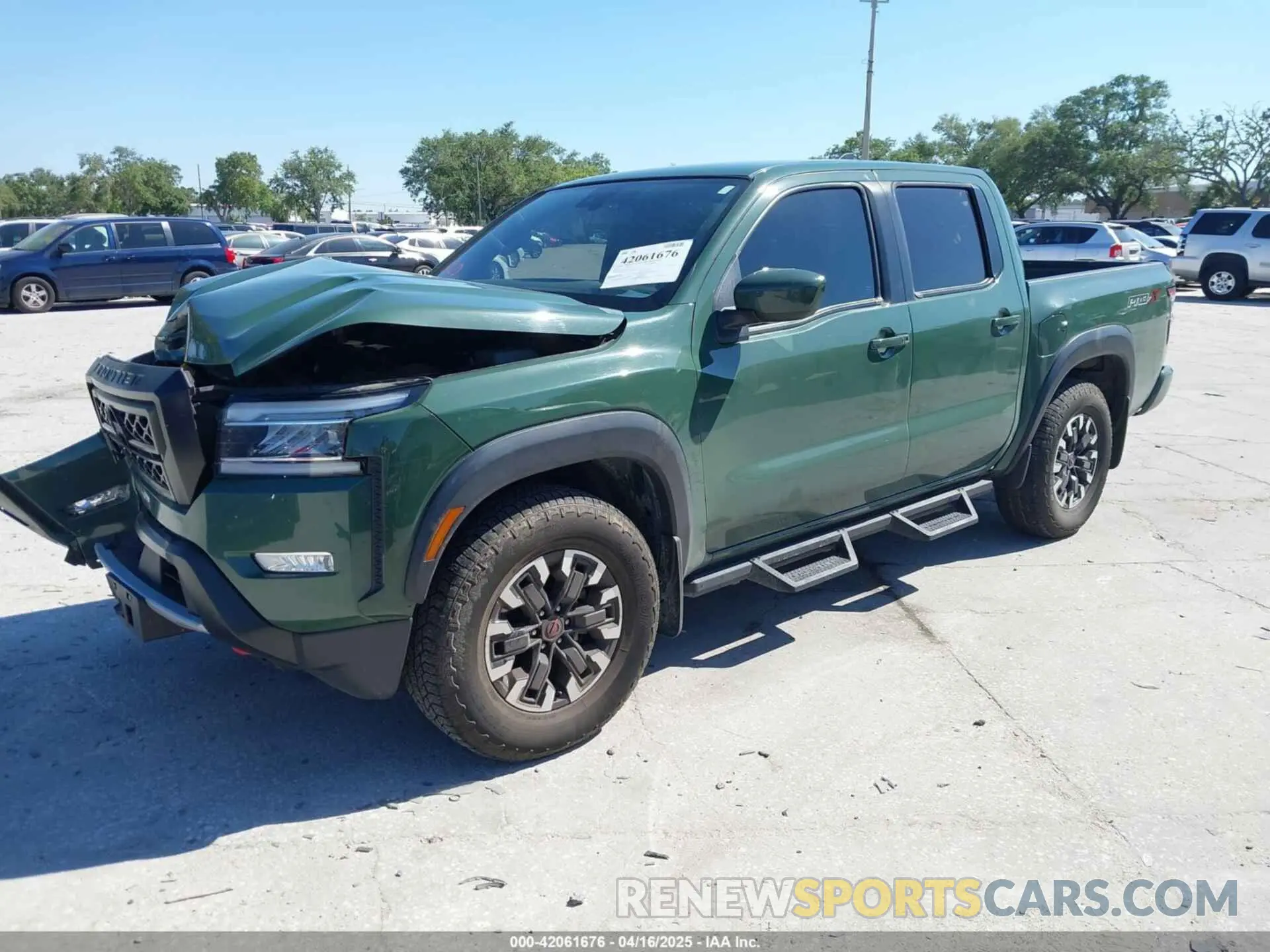 2 Photograph of a damaged car 1N6ED1EJ2PN620439 NISSAN FRONTIER 2023