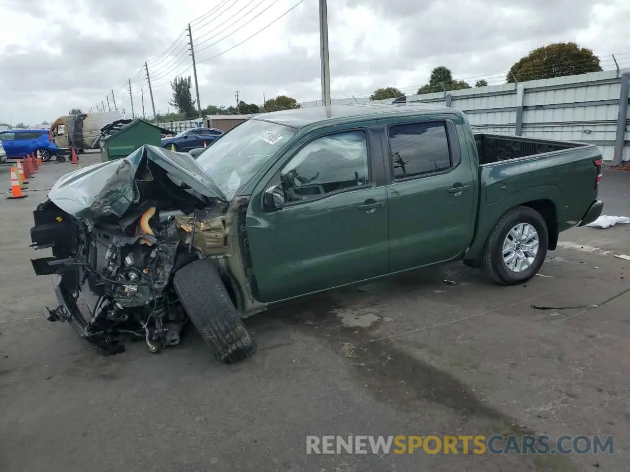 1 Photograph of a damaged car 1N6ED1EJ3PN606503 NISSAN FRONTIER 2023