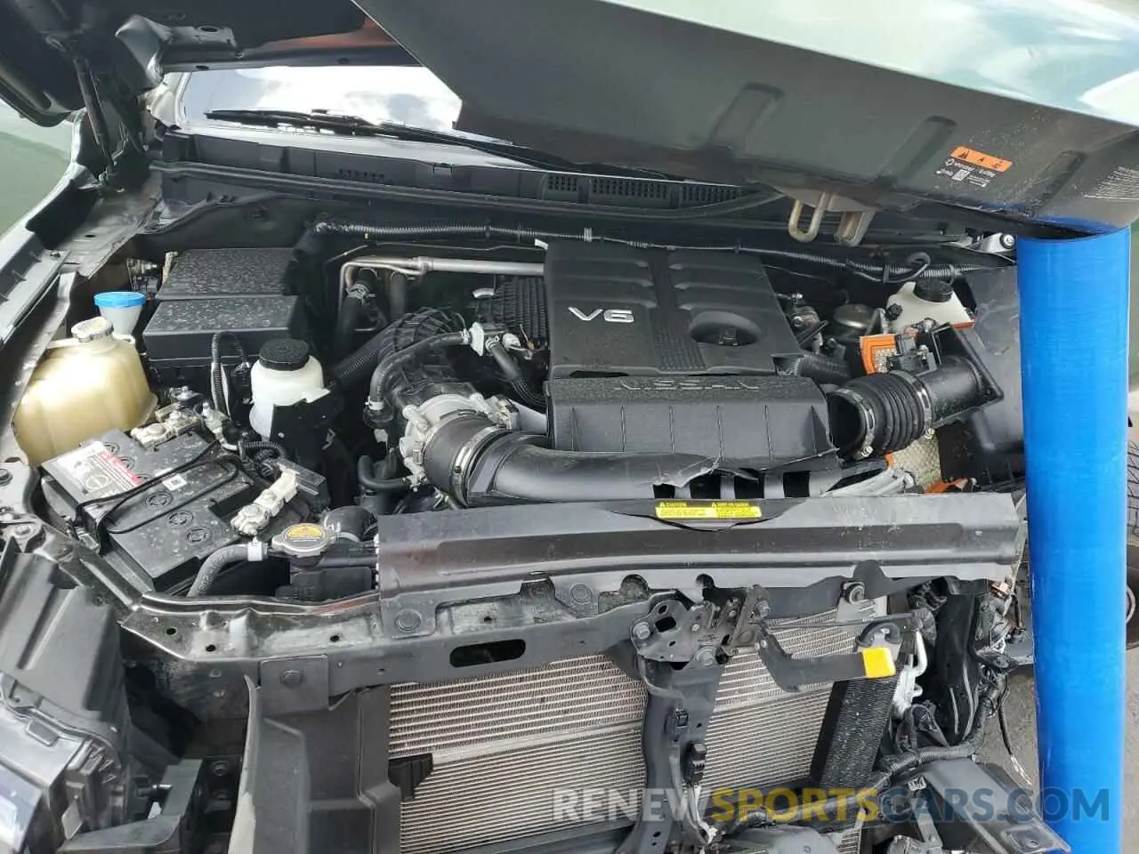 11 Photograph of a damaged car 1N6ED1EJ3PN606503 NISSAN FRONTIER 2023