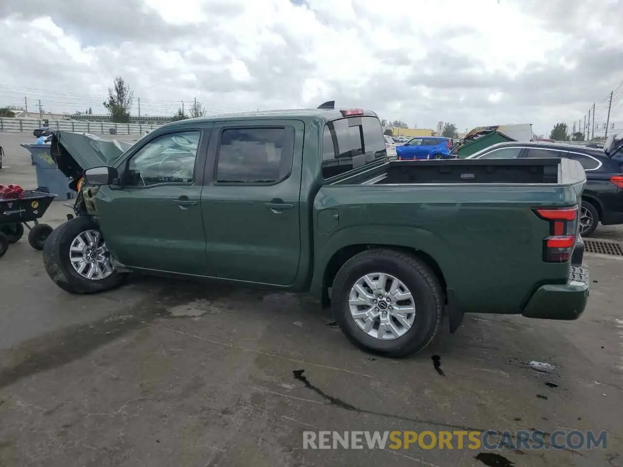 2 Photograph of a damaged car 1N6ED1EJ3PN606503 NISSAN FRONTIER 2023