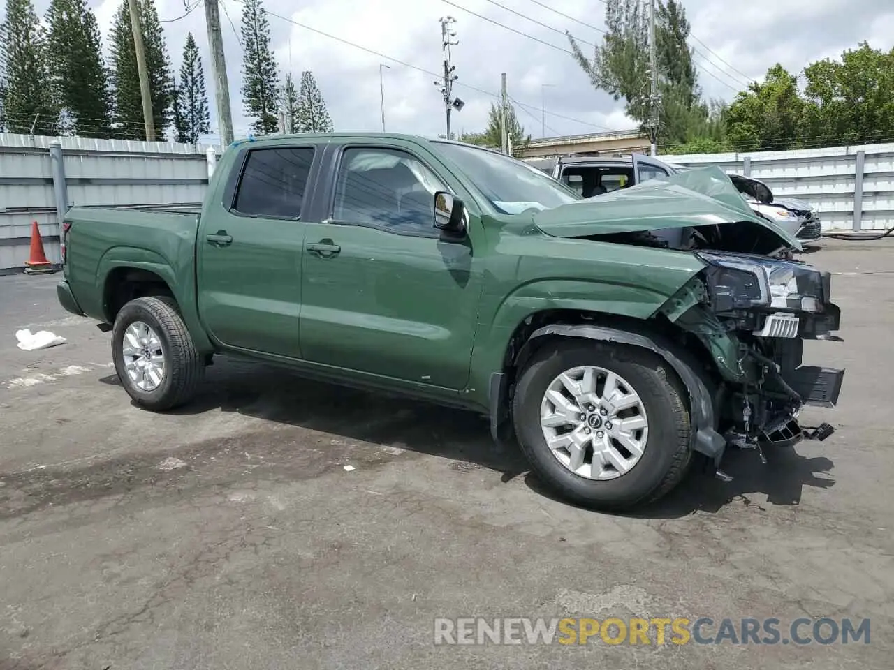 4 Photograph of a damaged car 1N6ED1EJ3PN606503 NISSAN FRONTIER 2023