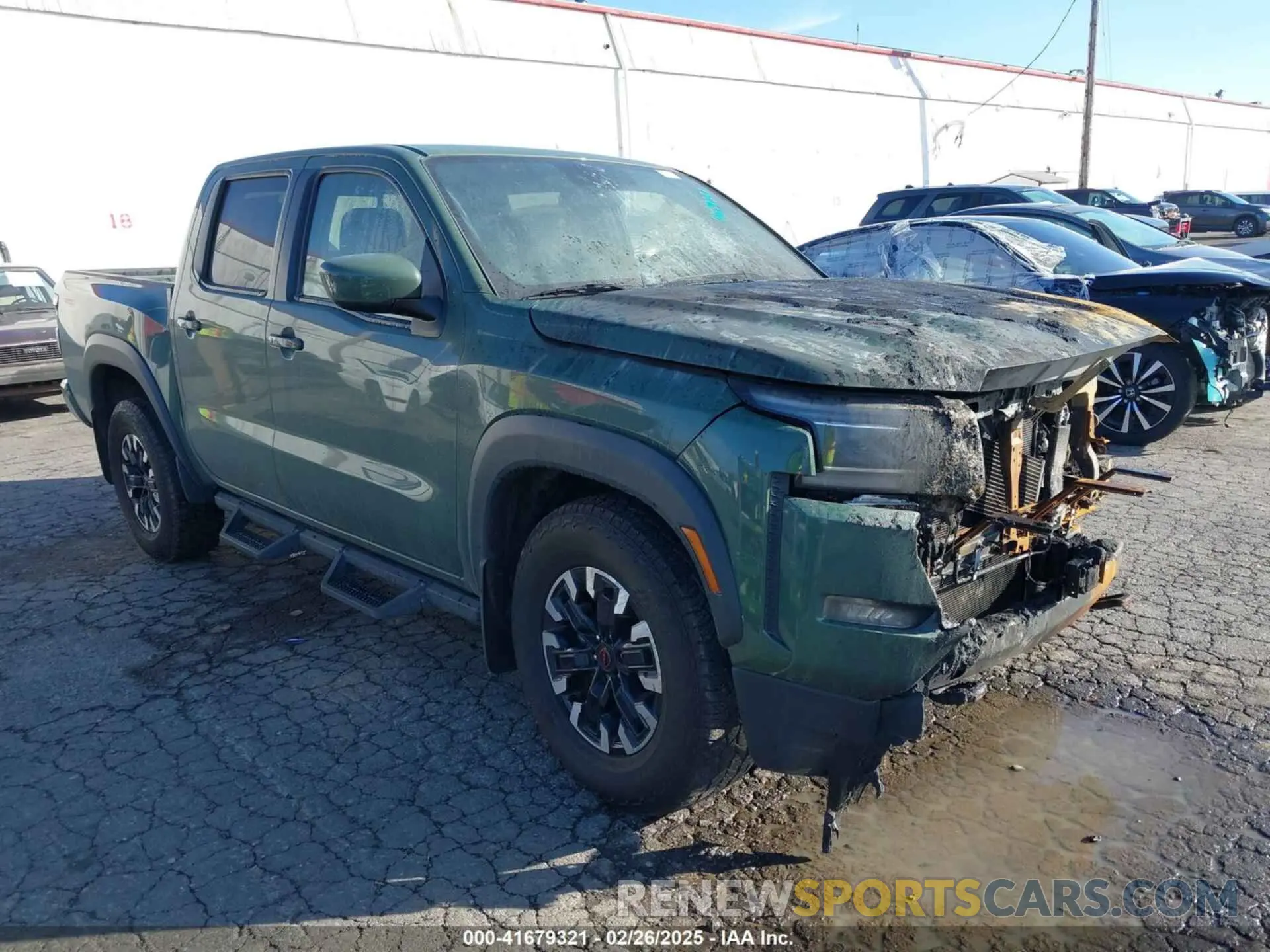 1 Photograph of a damaged car 1N6ED1EJ3PN616318 NISSAN FRONTIER 2023