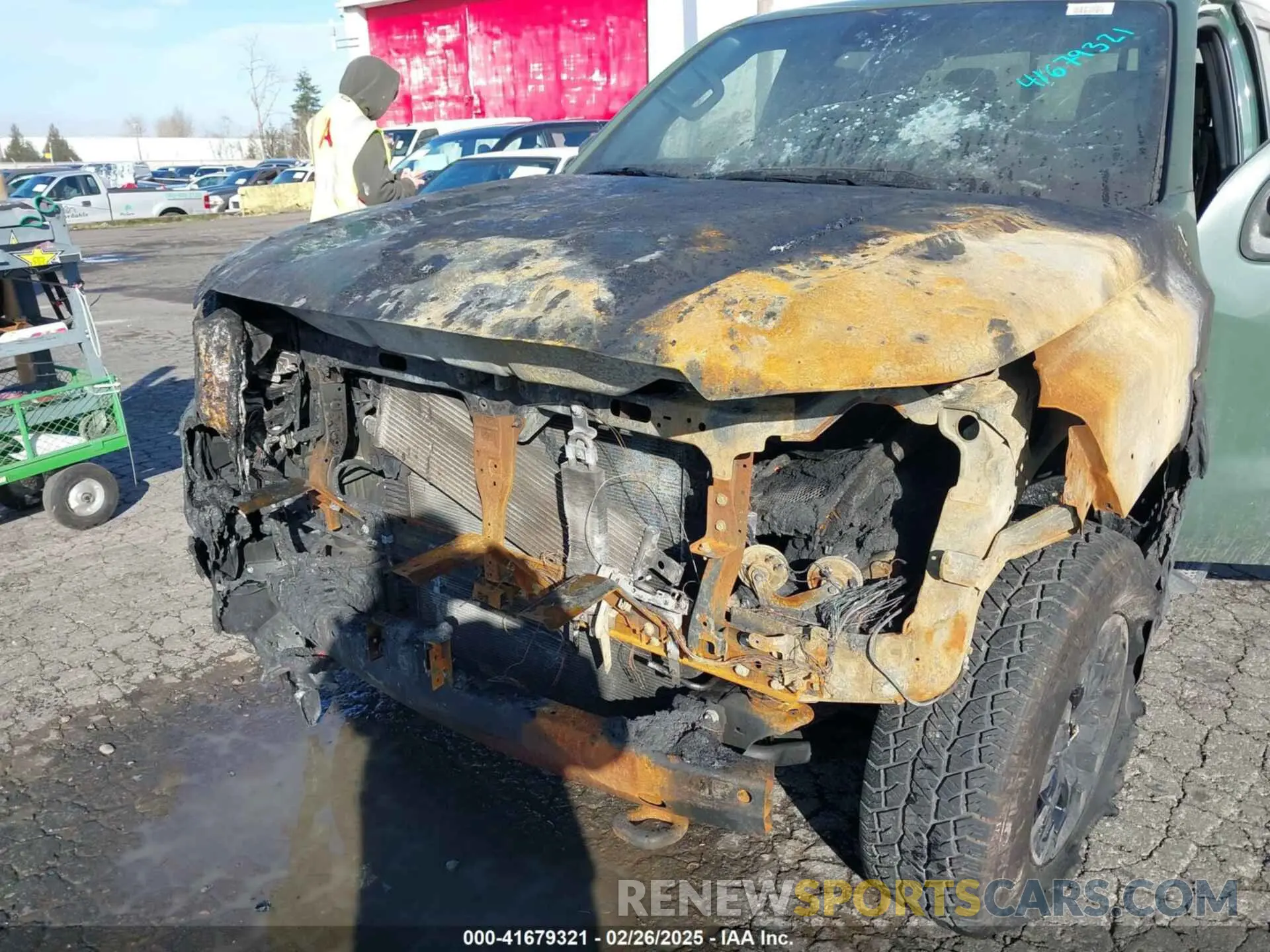 6 Photograph of a damaged car 1N6ED1EJ3PN616318 NISSAN FRONTIER 2023