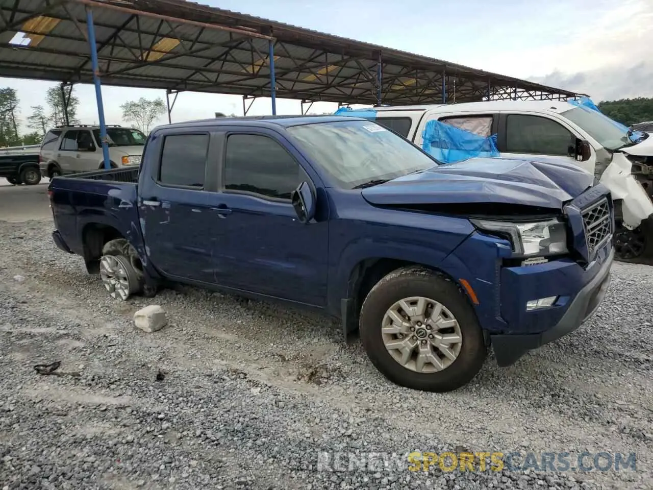 4 Photograph of a damaged car 1N6ED1EJ4PN639087 NISSAN FRONTIER 2023