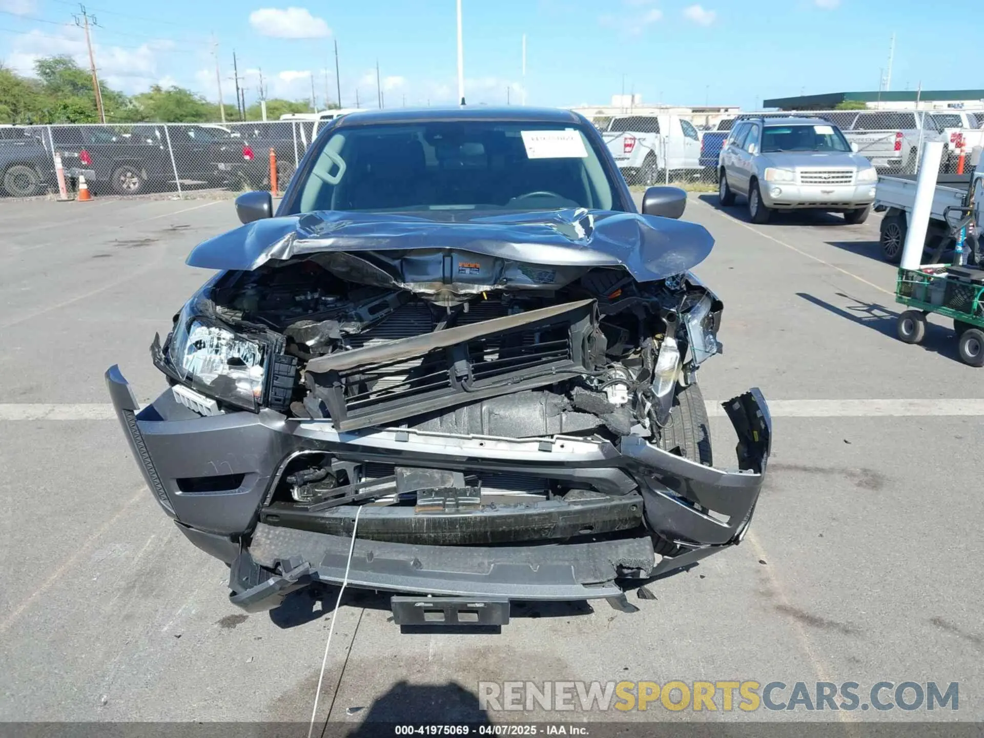 13 Photograph of a damaged car 1N6ED1EJ4PN640336 NISSAN FRONTIER 2023