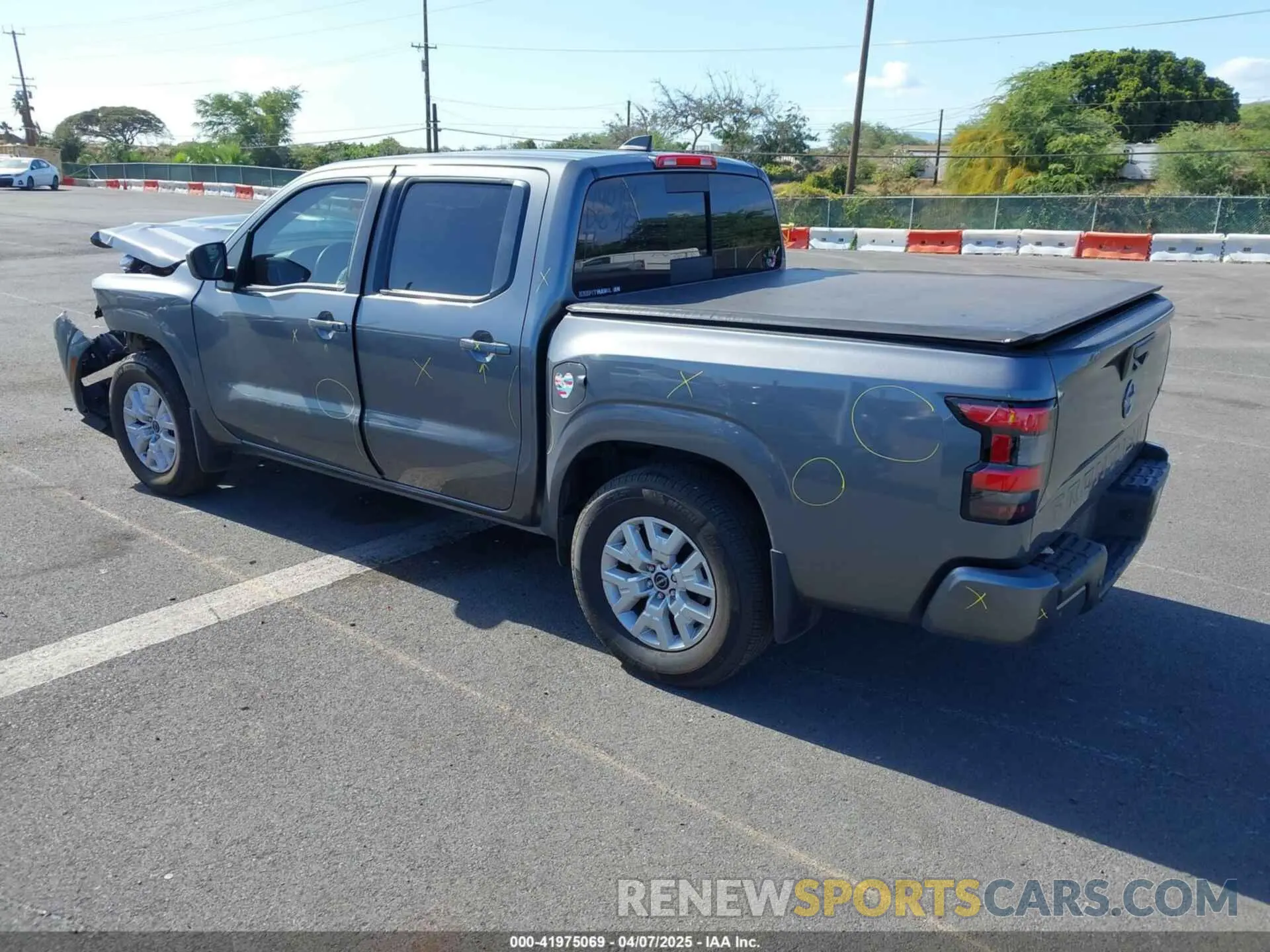 3 Photograph of a damaged car 1N6ED1EJ4PN640336 NISSAN FRONTIER 2023