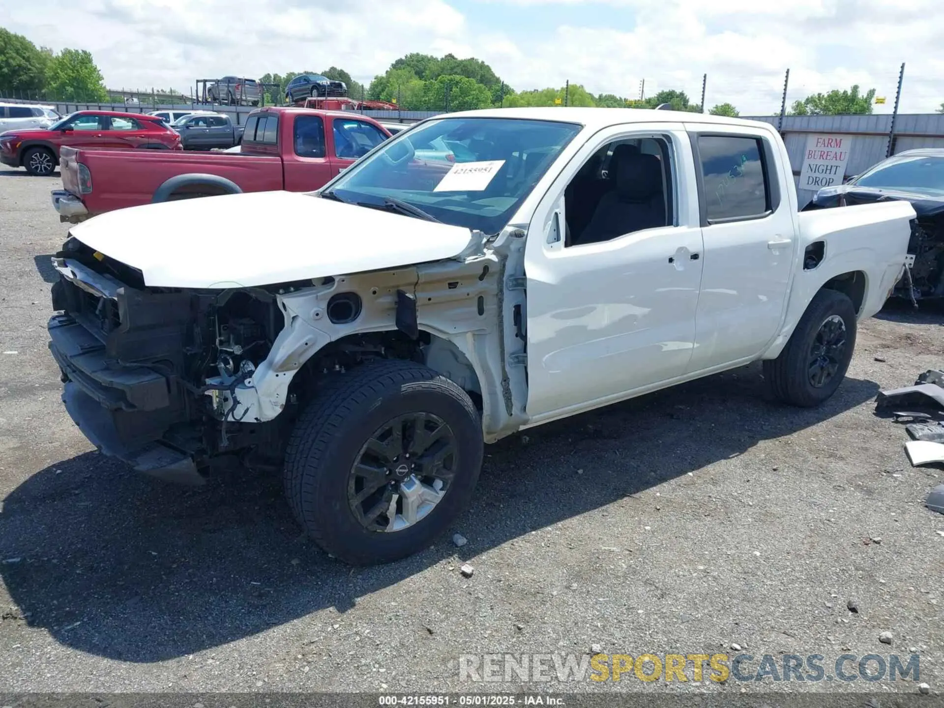 2 Photograph of a damaged car 1N6ED1EJ5PN643830 NISSAN FRONTIER 2023