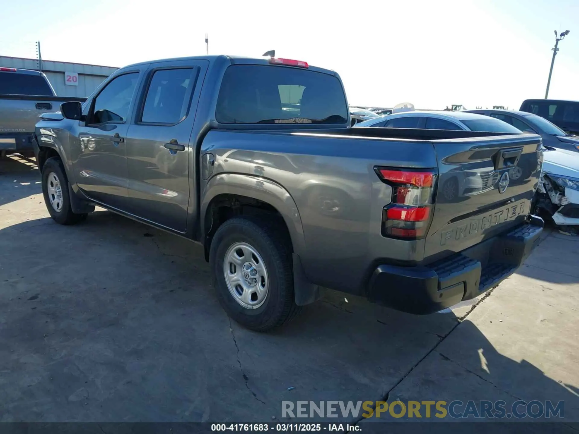 3 Photograph of a damaged car 1N6ED1EJ6PN622064 NISSAN FRONTIER 2023