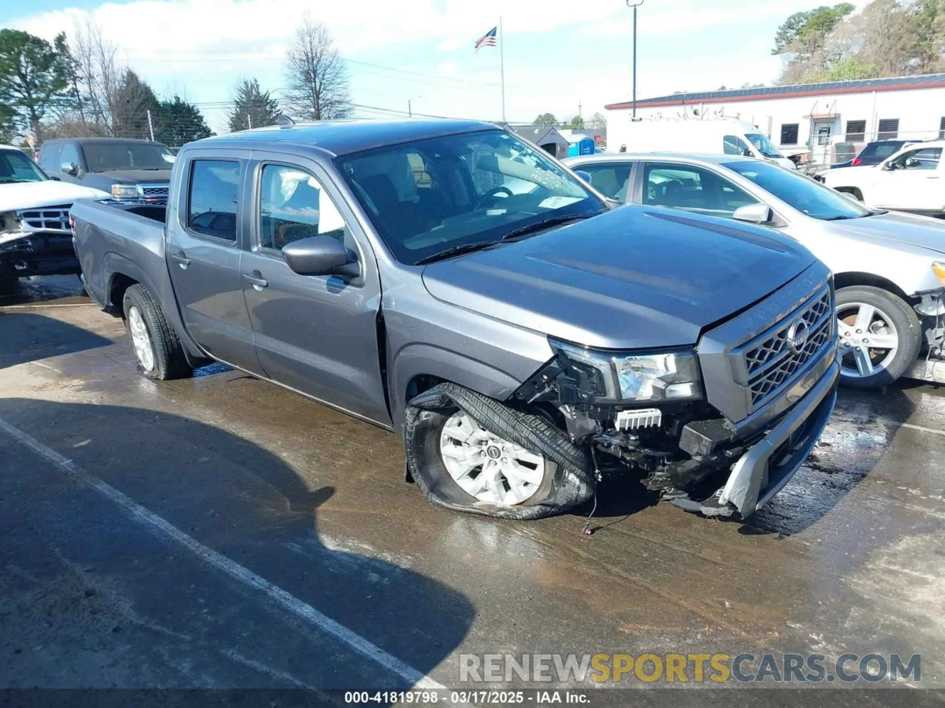 1 Photograph of a damaged car 1N6ED1EJ7PN605239 NISSAN FRONTIER 2023