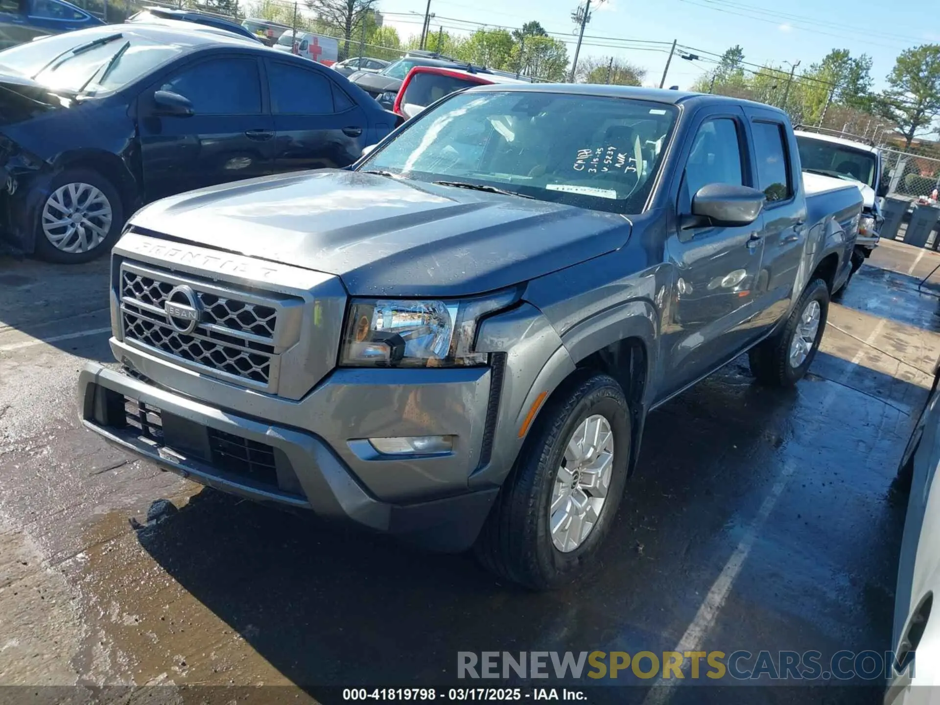 2 Photograph of a damaged car 1N6ED1EJ7PN605239 NISSAN FRONTIER 2023