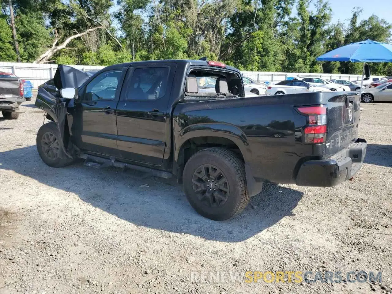 2 Photograph of a damaged car 1N6ED1EJ7PN630402 NISSAN FRONTIER 2023