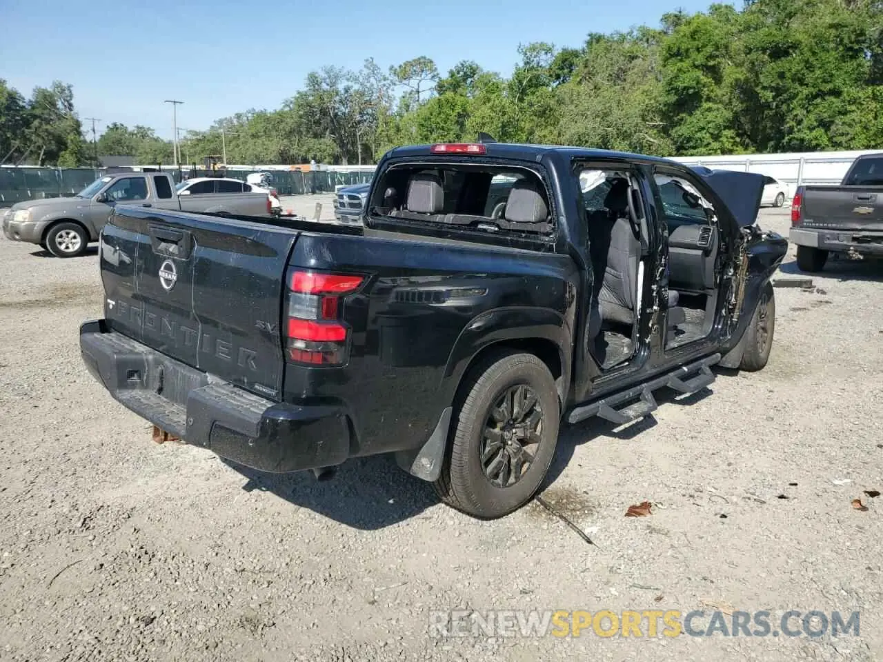 3 Photograph of a damaged car 1N6ED1EJ7PN630402 NISSAN FRONTIER 2023