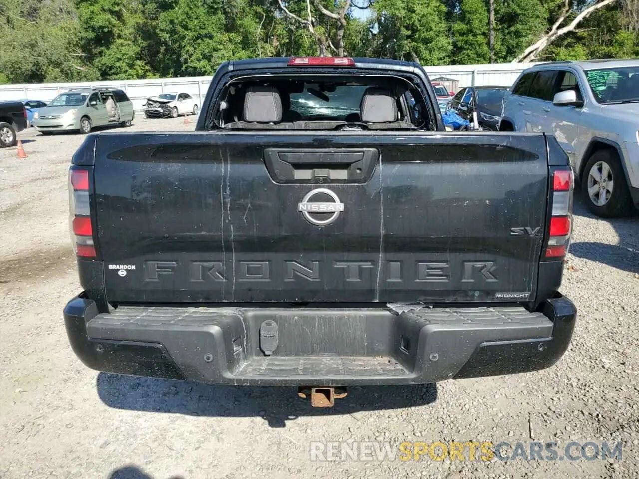 6 Photograph of a damaged car 1N6ED1EJ7PN630402 NISSAN FRONTIER 2023