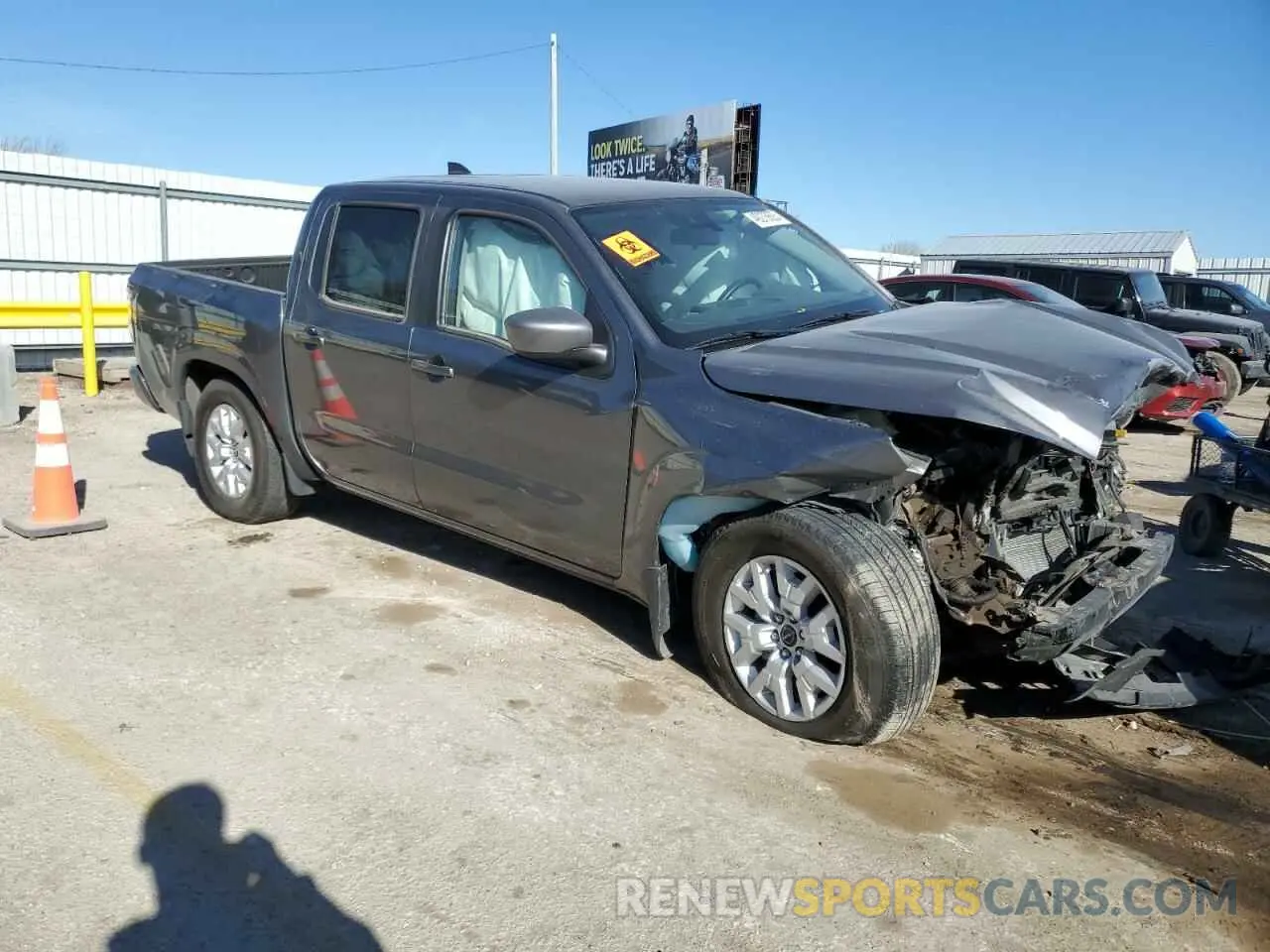 4 Photograph of a damaged car 1N6ED1EJ7PN638273 NISSAN FRONTIER 2023