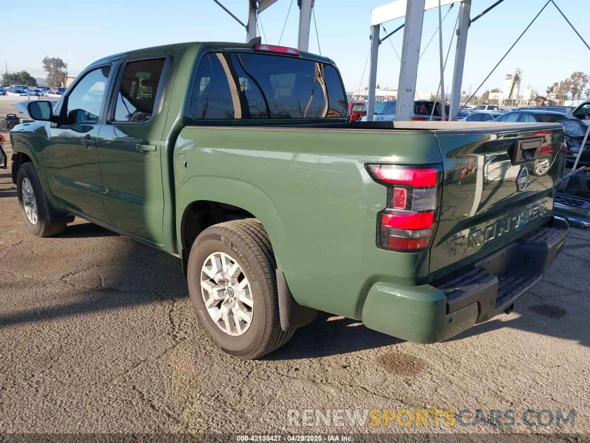 3 Photograph of a damaged car 1N6ED1EJ8PN603001 NISSAN FRONTIER 2023