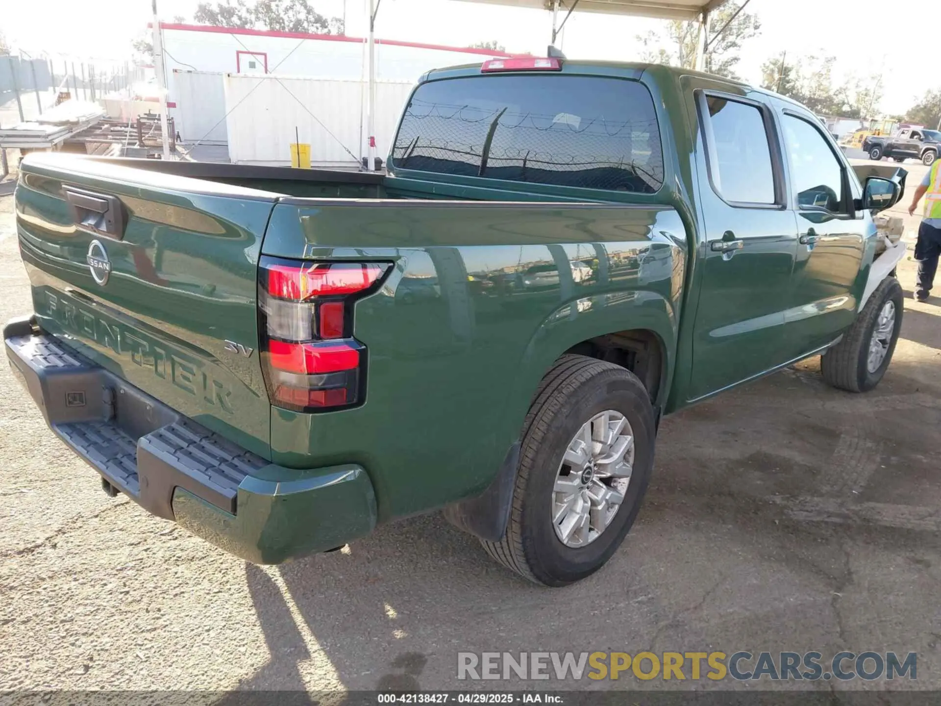 4 Photograph of a damaged car 1N6ED1EJ8PN603001 NISSAN FRONTIER 2023