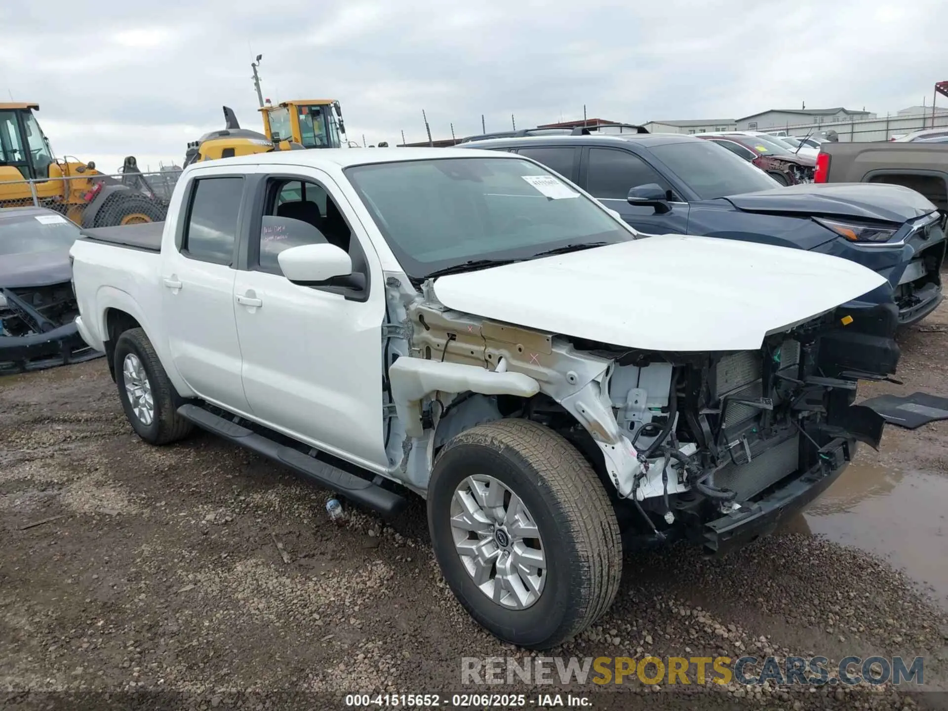 1 Photograph of a damaged car 1N6ED1EJ8PN606271 NISSAN FRONTIER 2023