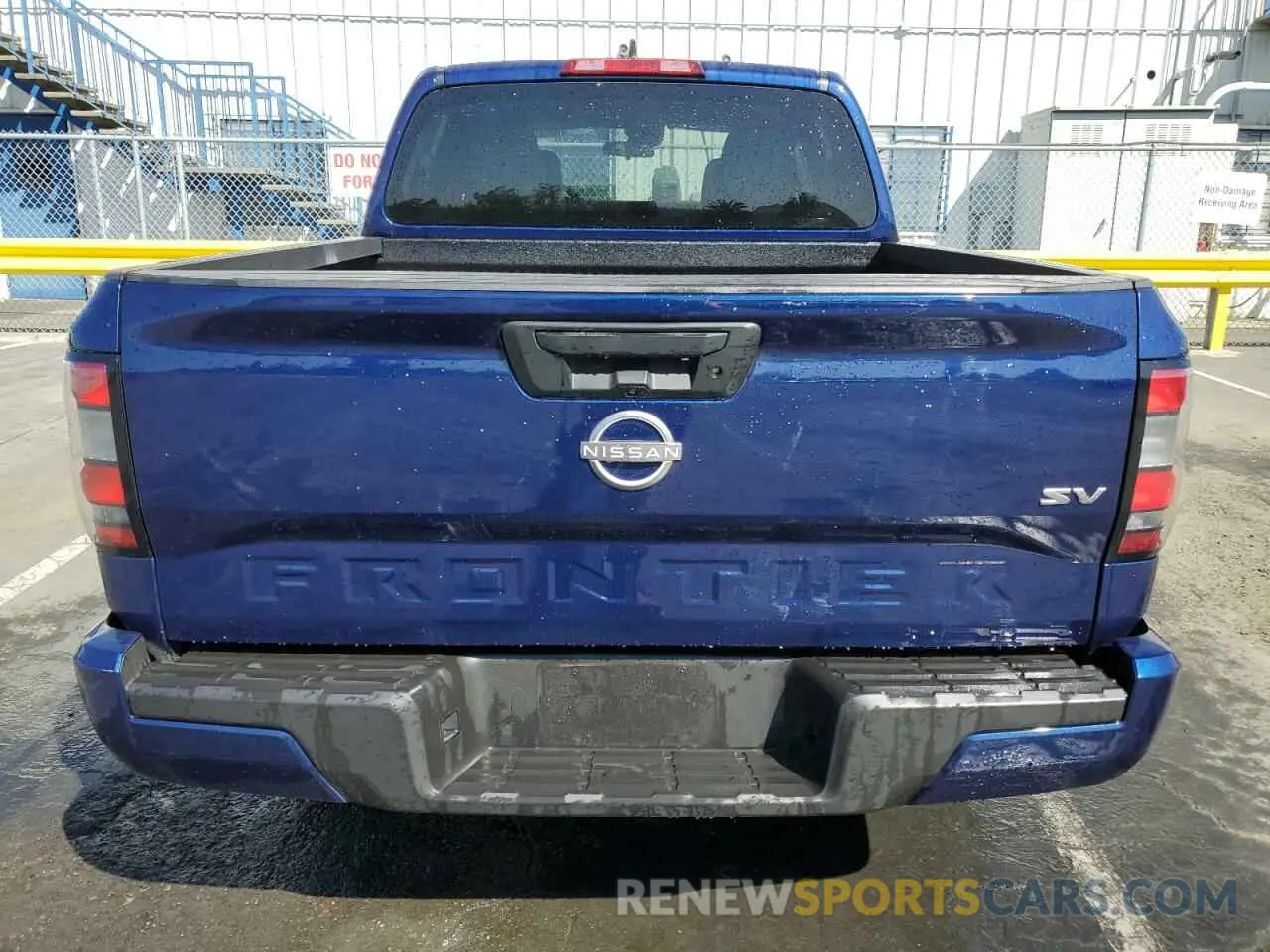 6 Photograph of a damaged car 1N6ED1EJ8PN654918 NISSAN FRONTIER 2023