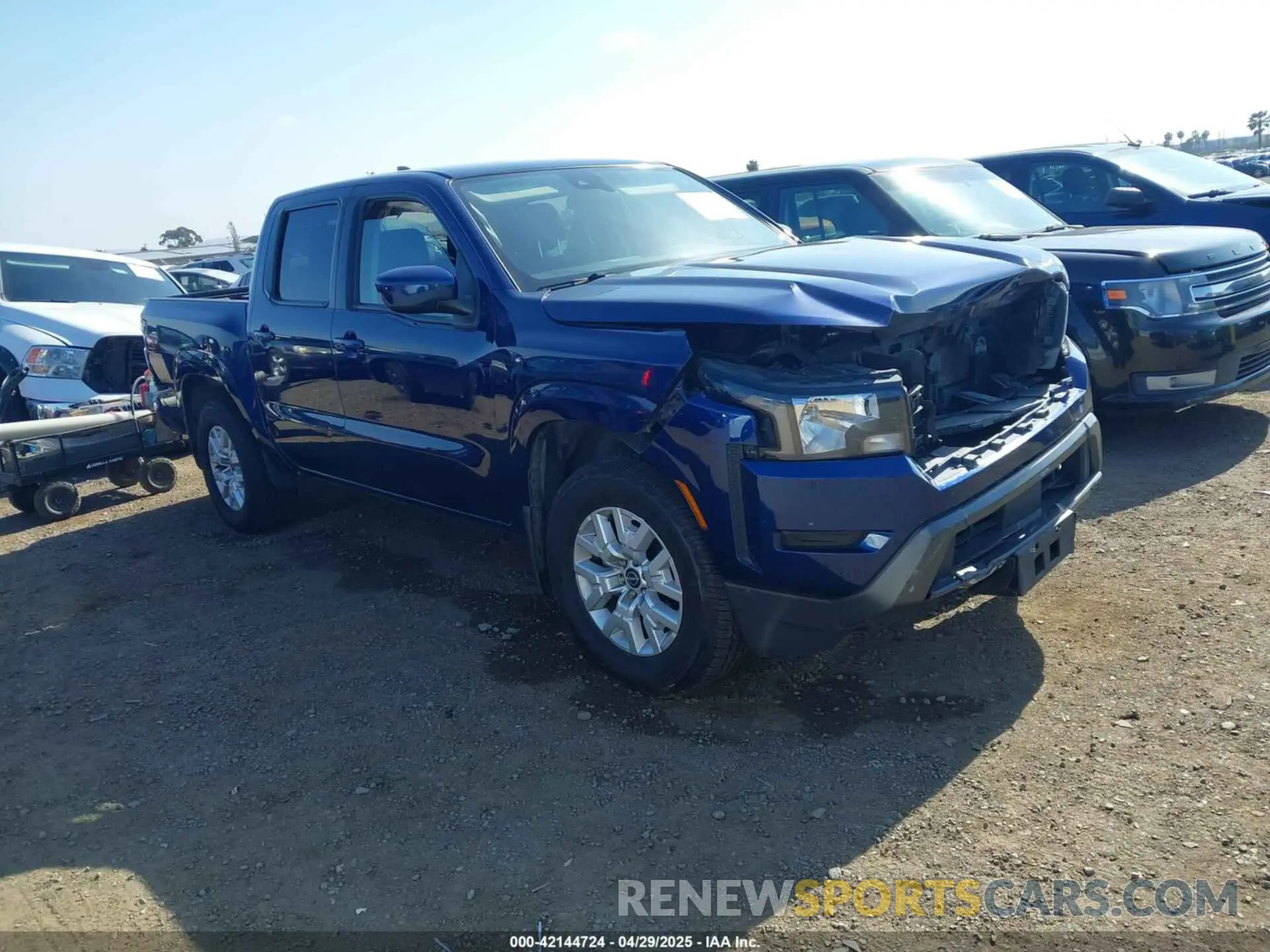 1 Photograph of a damaged car 1N6ED1EJ9PN602102 NISSAN FRONTIER 2023