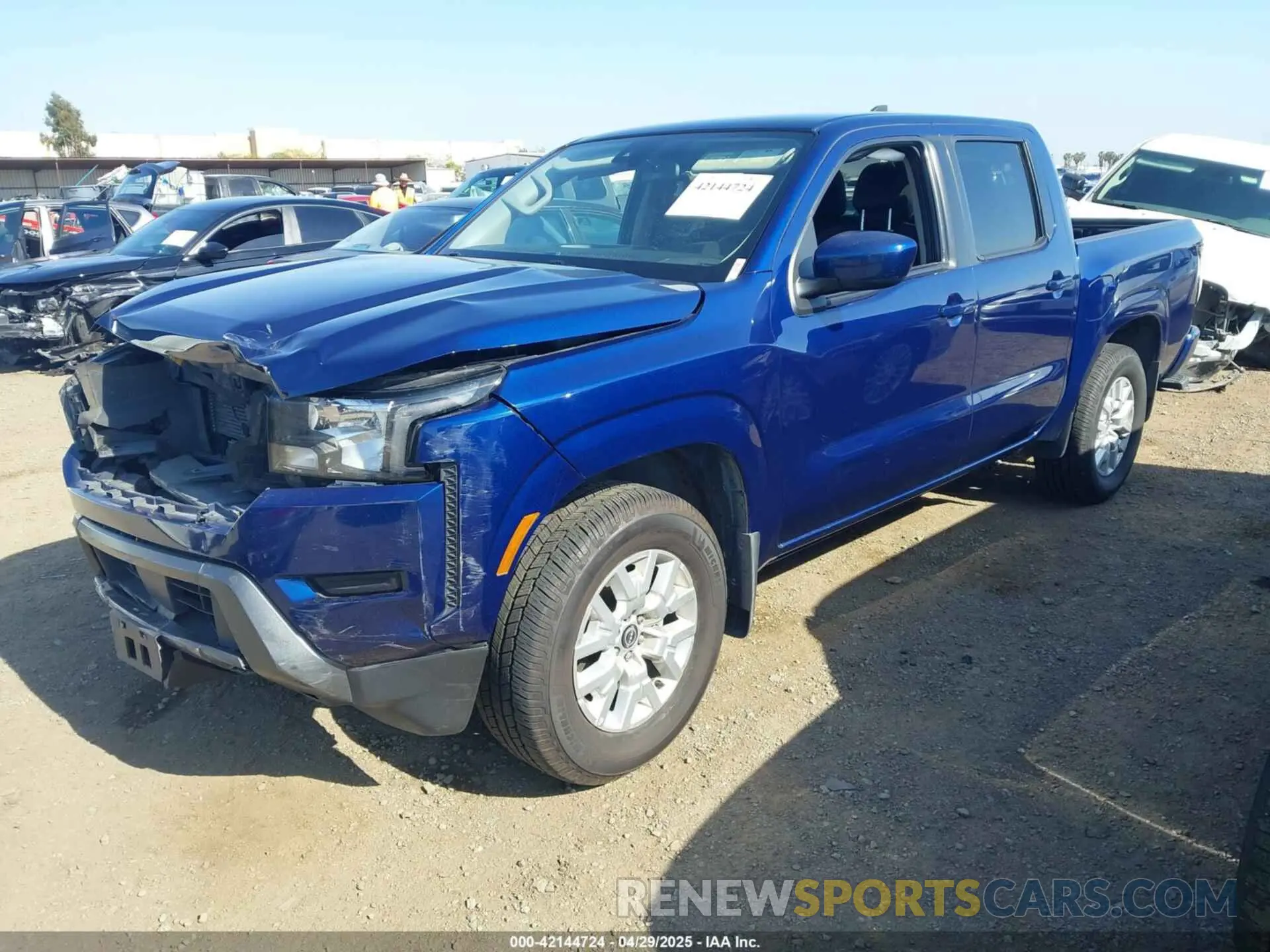 2 Photograph of a damaged car 1N6ED1EJ9PN602102 NISSAN FRONTIER 2023