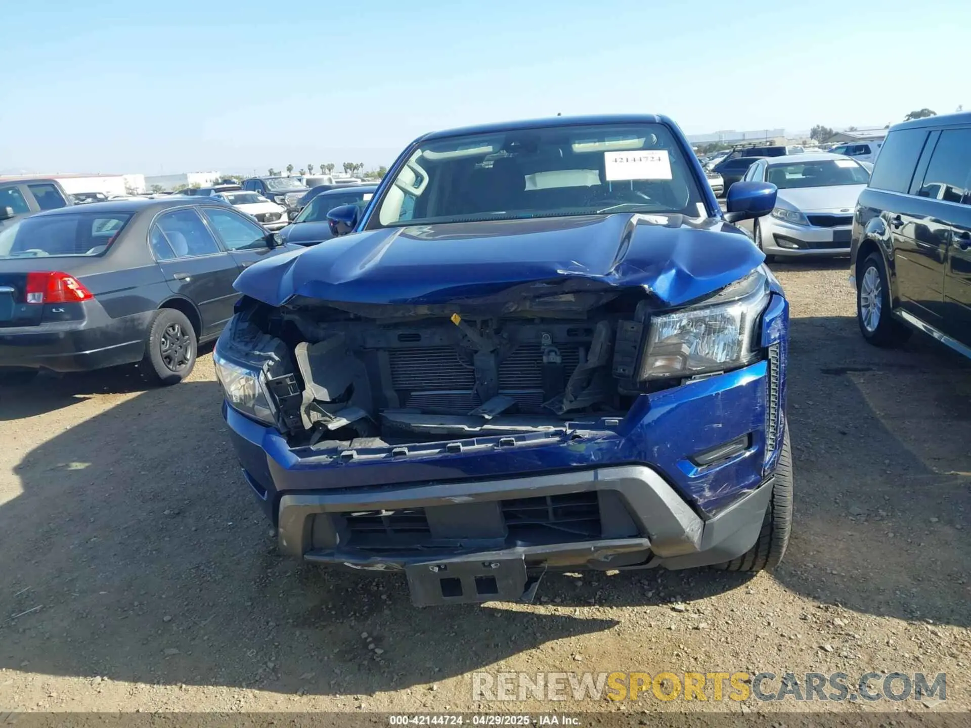 6 Photograph of a damaged car 1N6ED1EJ9PN602102 NISSAN FRONTIER 2023