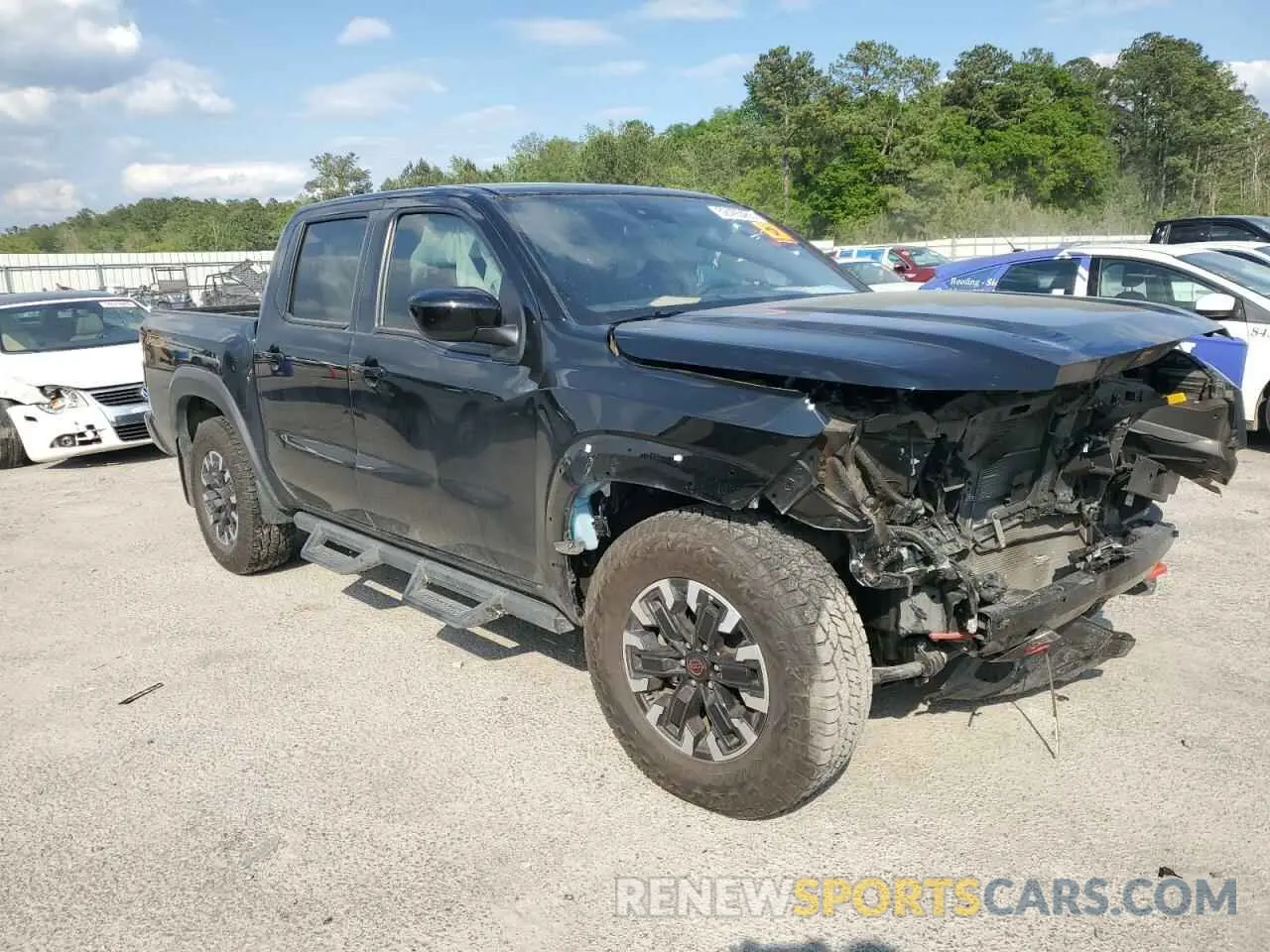 4 Photograph of a damaged car 1N6ED1EJ9PN629946 NISSAN FRONTIER 2023