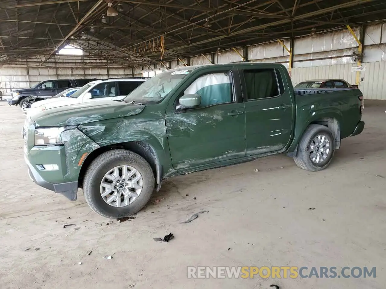 1 Photograph of a damaged car 1N6ED1EJ9PN651641 NISSAN FRONTIER 2023