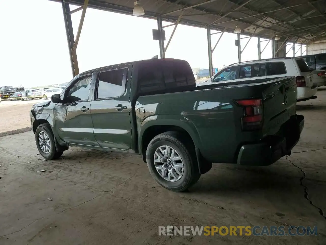 2 Photograph of a damaged car 1N6ED1EJ9PN651641 NISSAN FRONTIER 2023