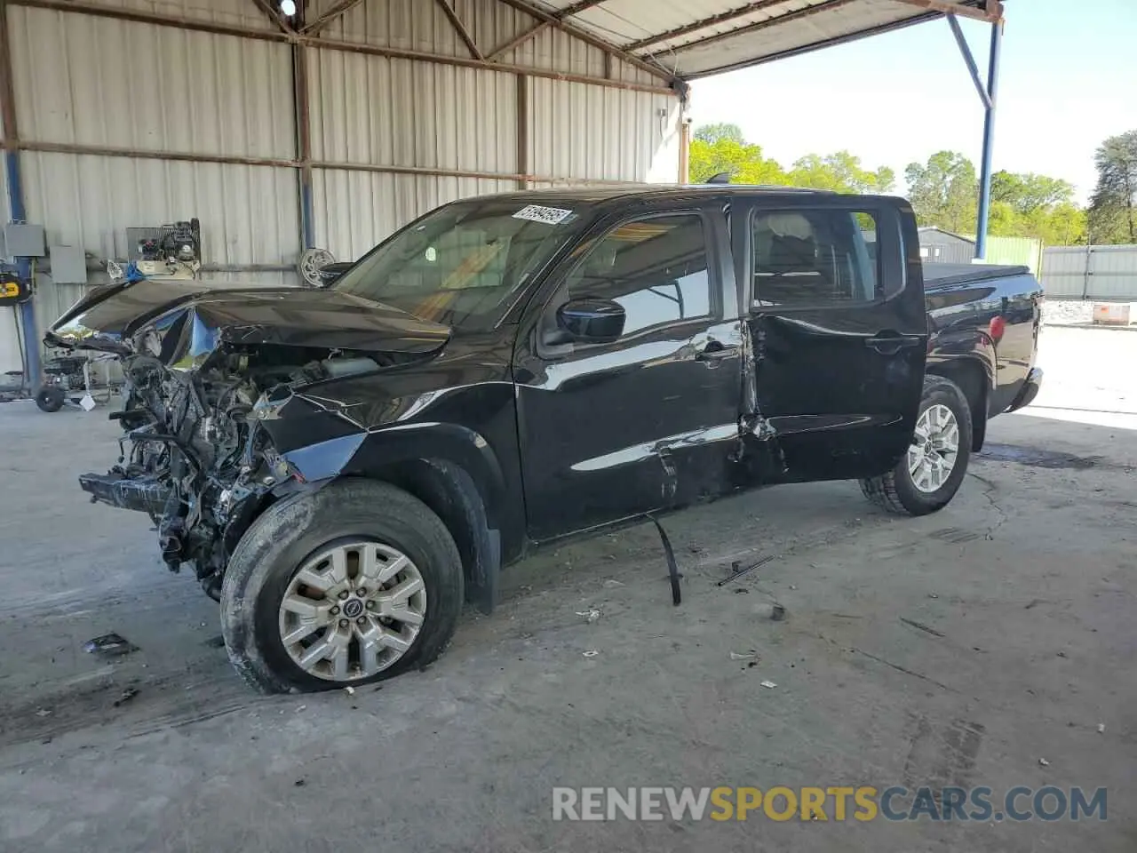 1 Photograph of a damaged car 1N6ED1EJXPN606627 NISSAN FRONTIER 2023