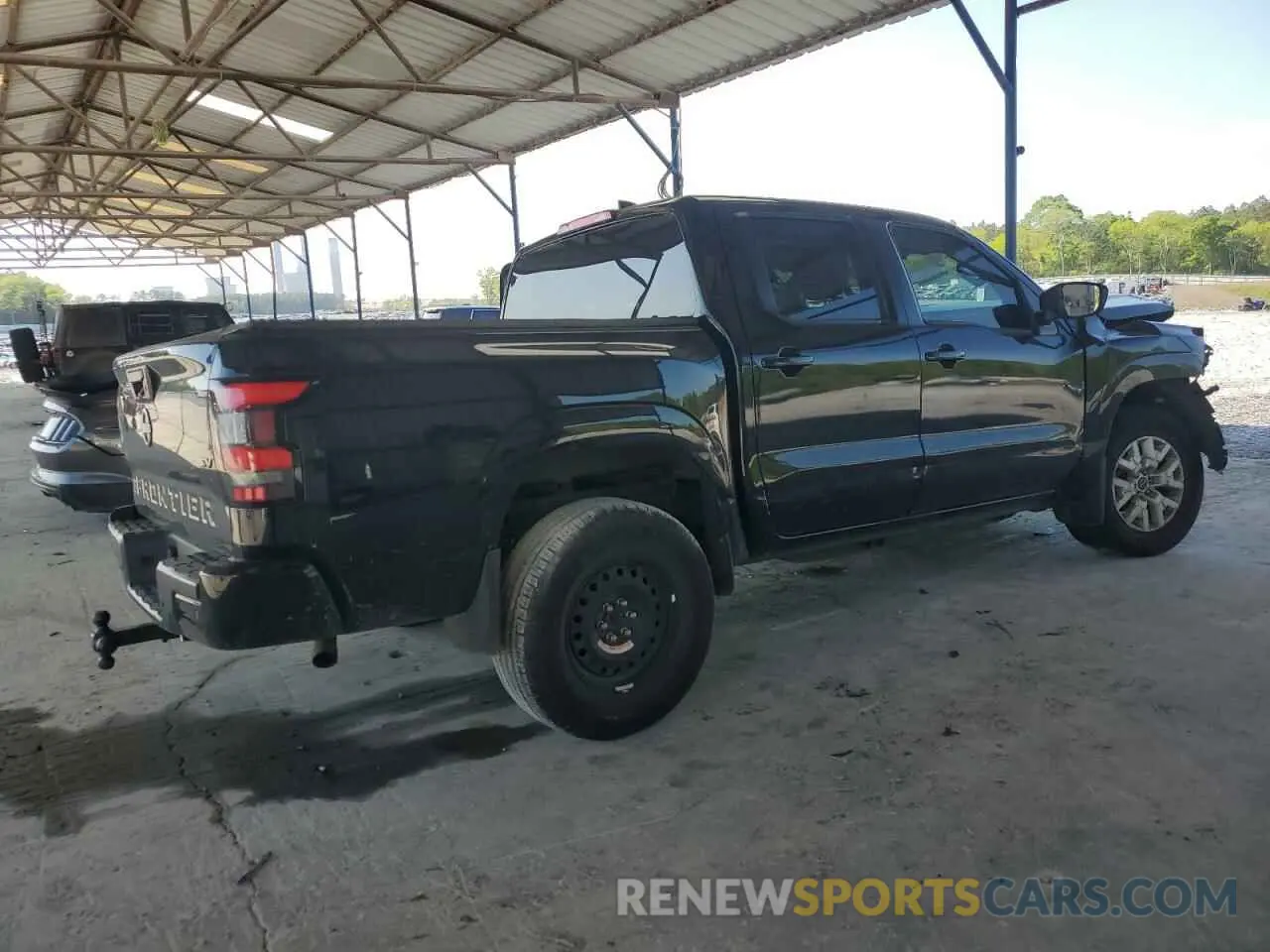 3 Photograph of a damaged car 1N6ED1EJXPN606627 NISSAN FRONTIER 2023