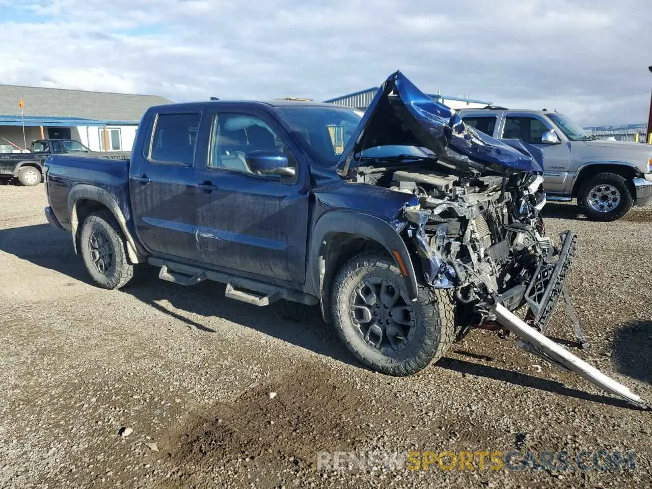 4 Photograph of a damaged car 1N6ED1EK0PN610517 NISSAN FRONTIER 2023